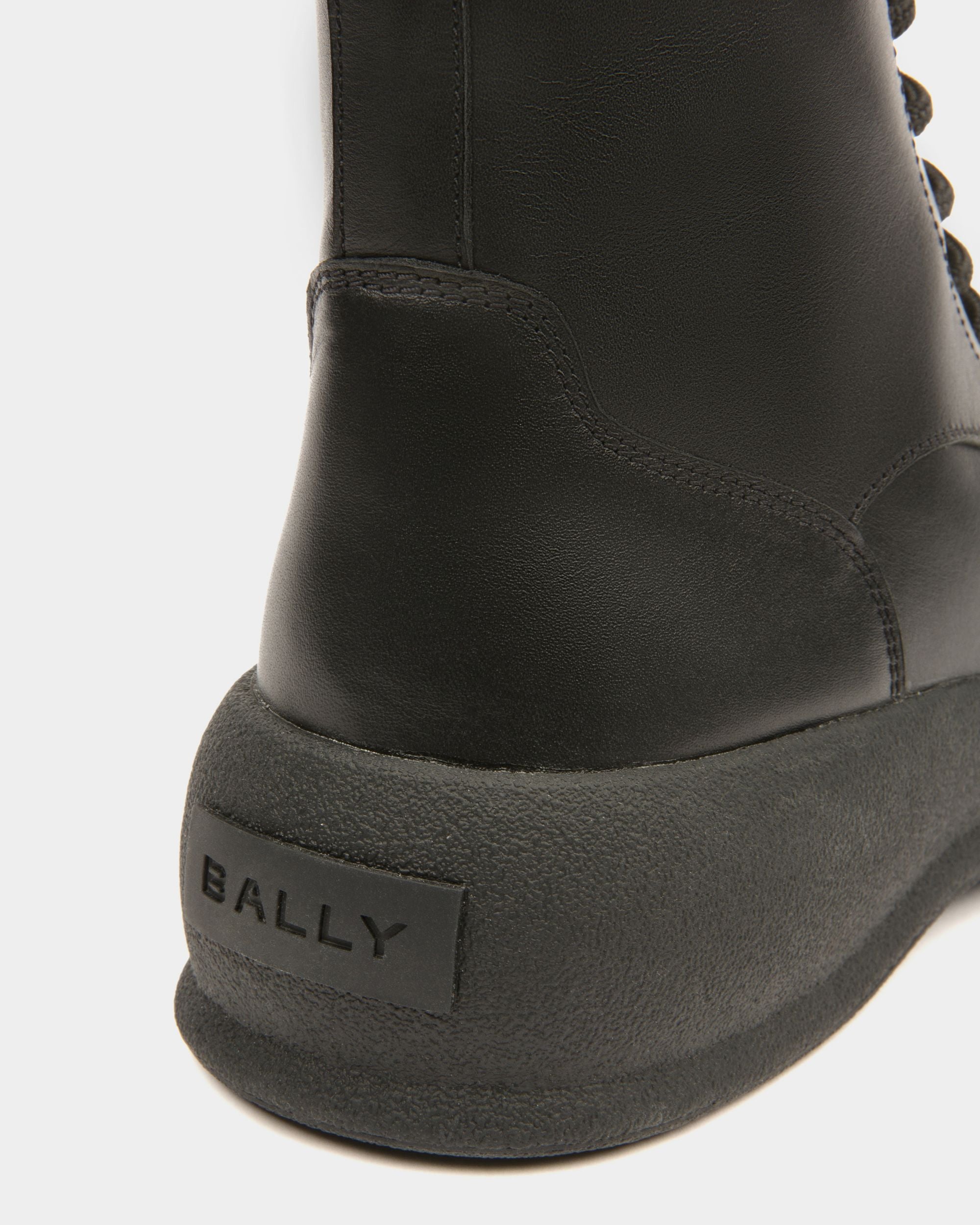 Frei Stiefel Aus Leder In Schwarz - Damen - Bally - 05