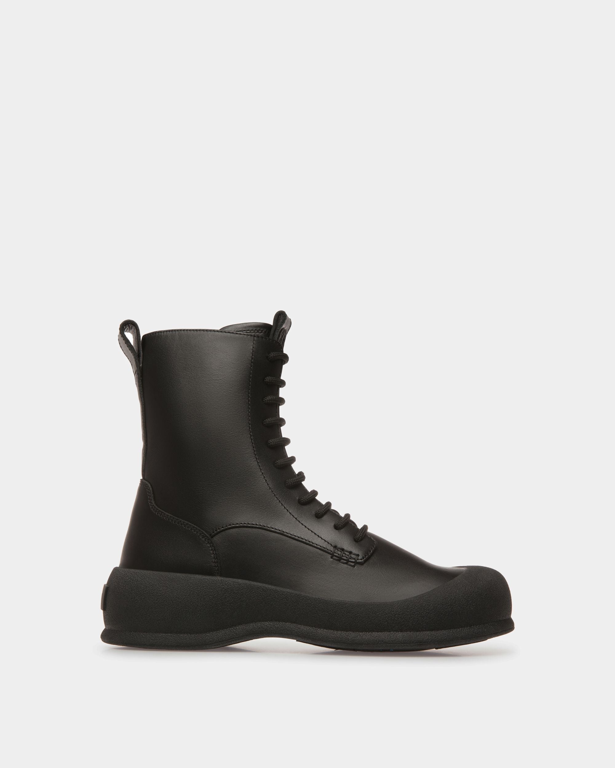 Frei Stiefel Aus Leder In Schwarz - Damen - Bally - 01