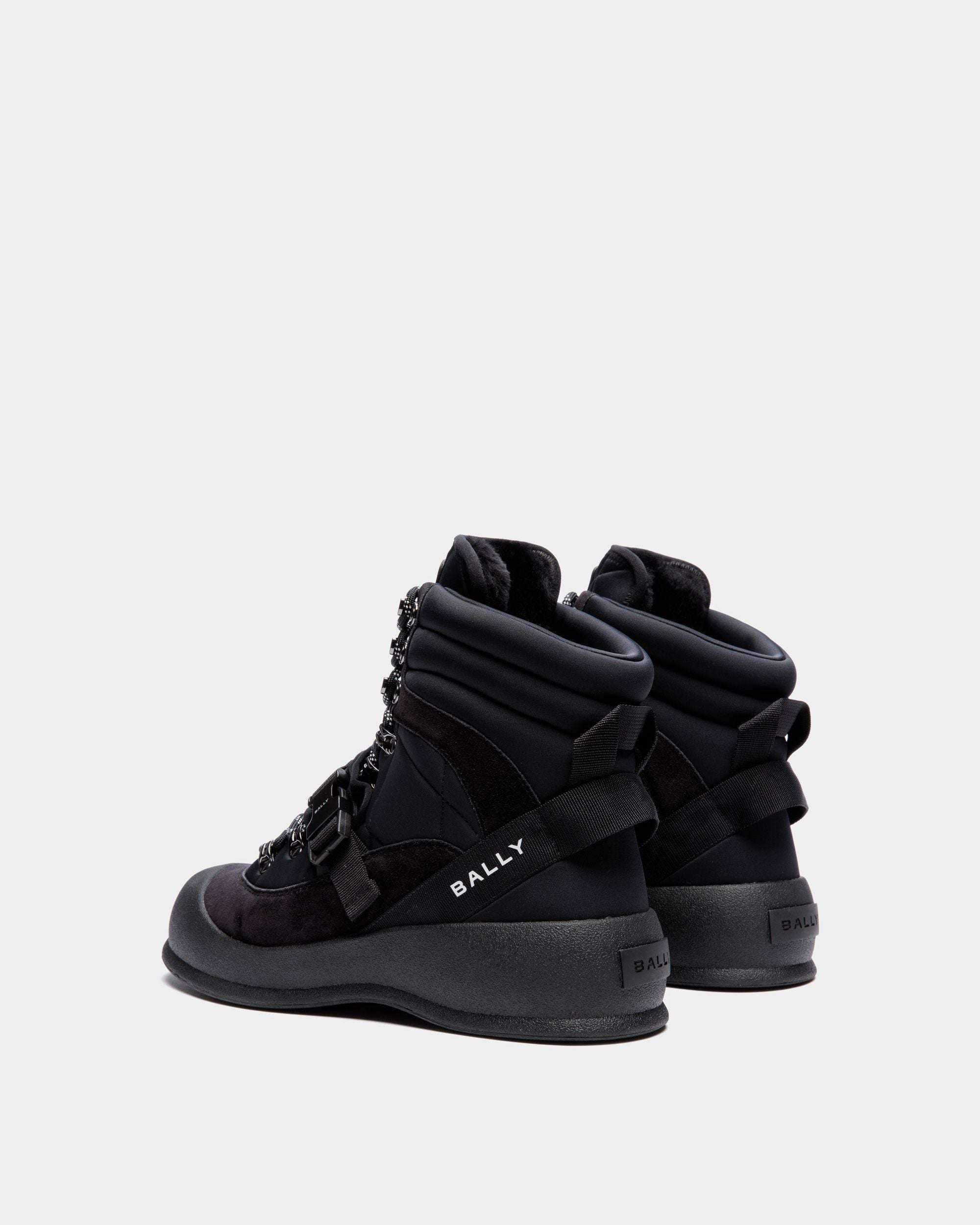 Frei Schnürstiefel Aus Nylon In Schwarz - Damen - Bally - 04