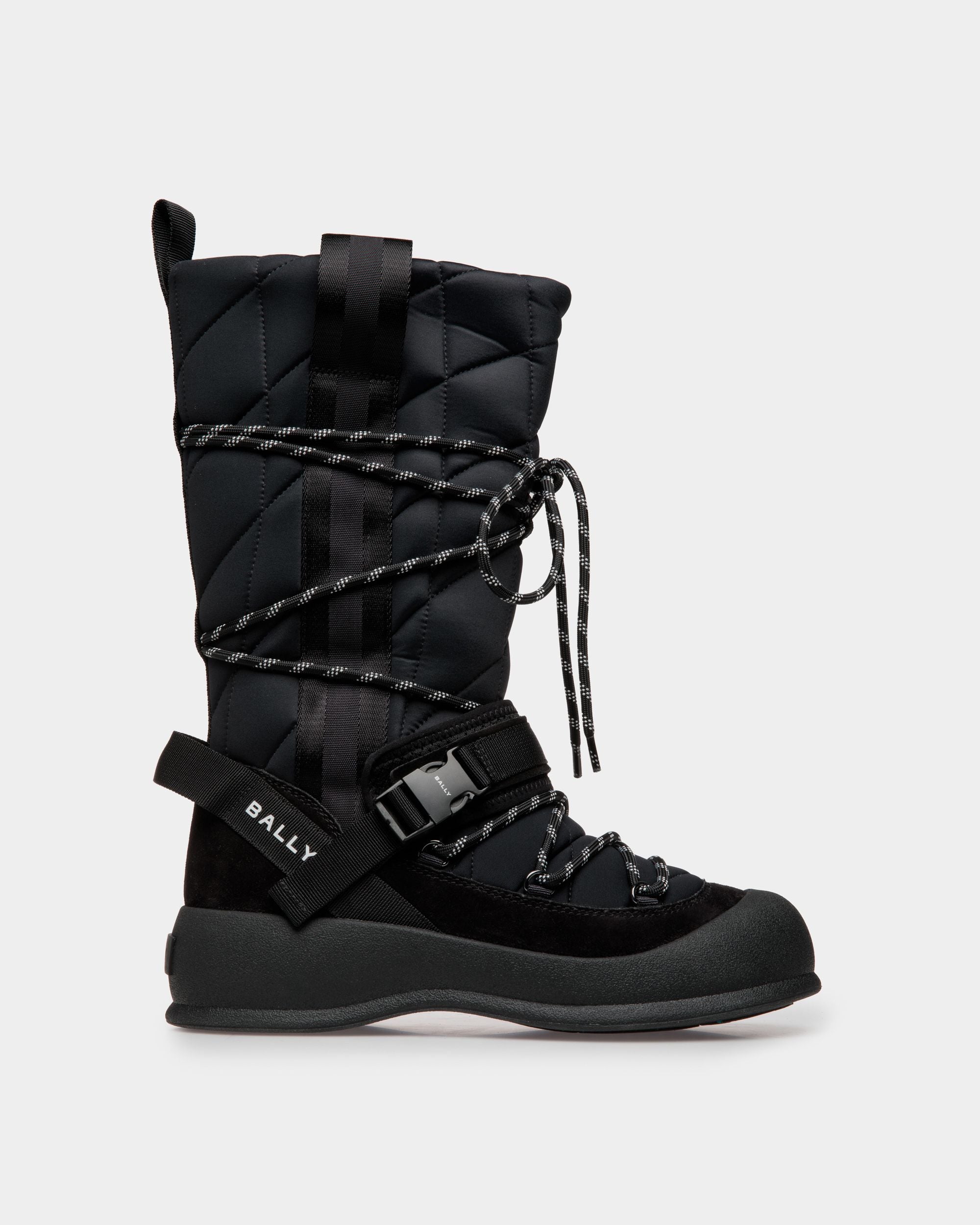 Frei Stiefel Aus Nylon In Schwarz - Damen - Bally - 01