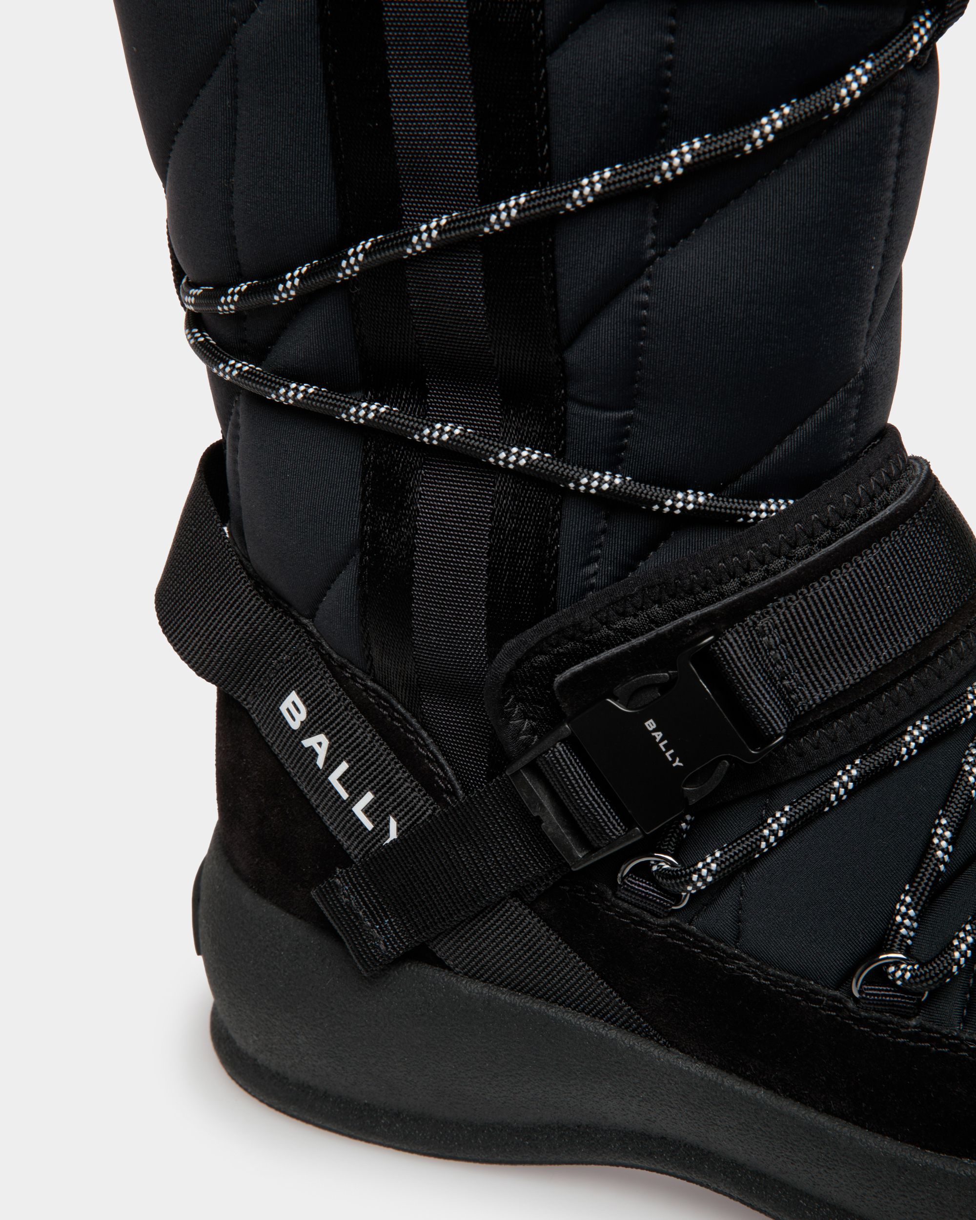 Frei Stiefel Aus Nylon In Schwarz - Damen - Bally - 06
