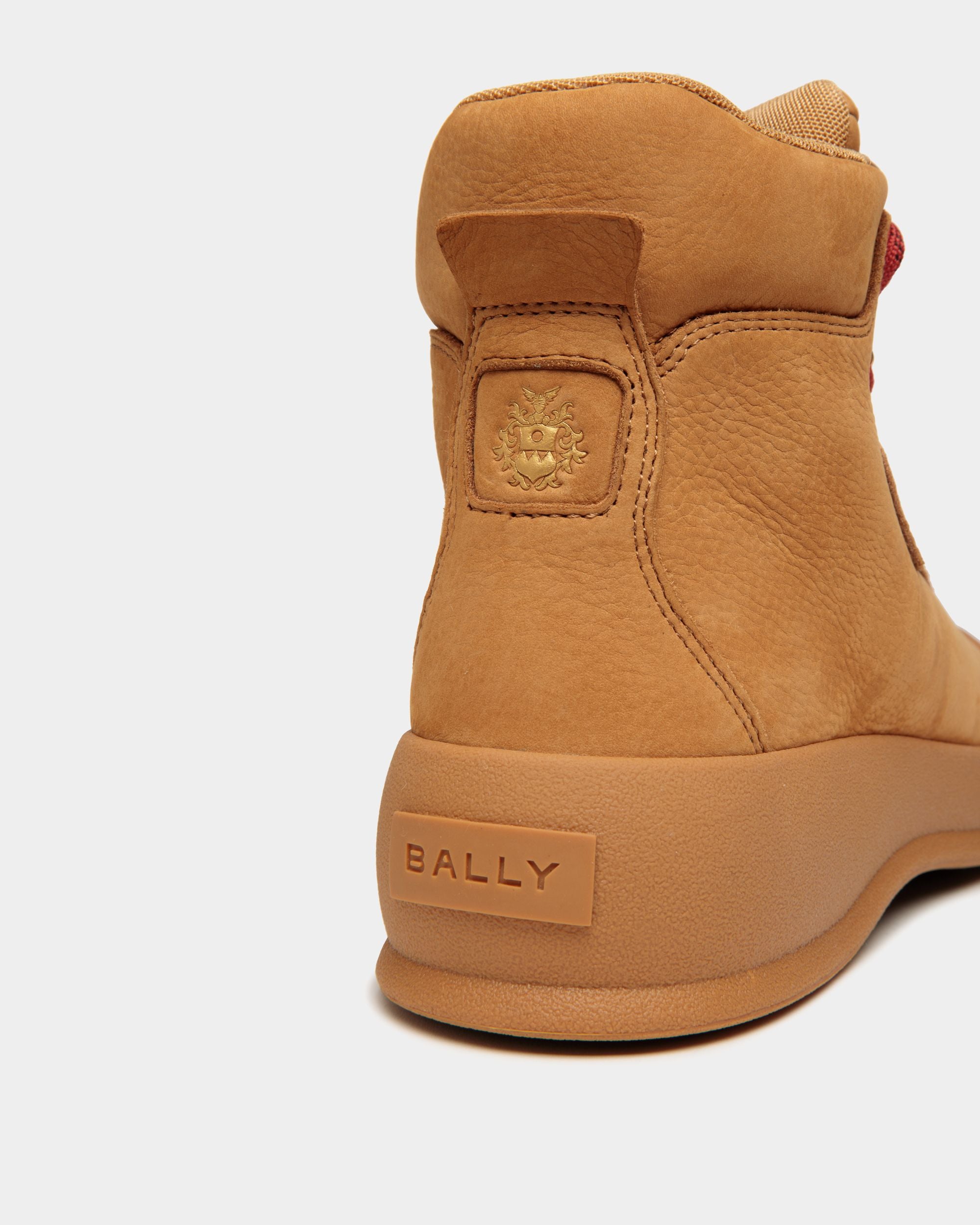 Frei Stiefelette Aus Braunem Veloursleder - Damen - Bally - 06