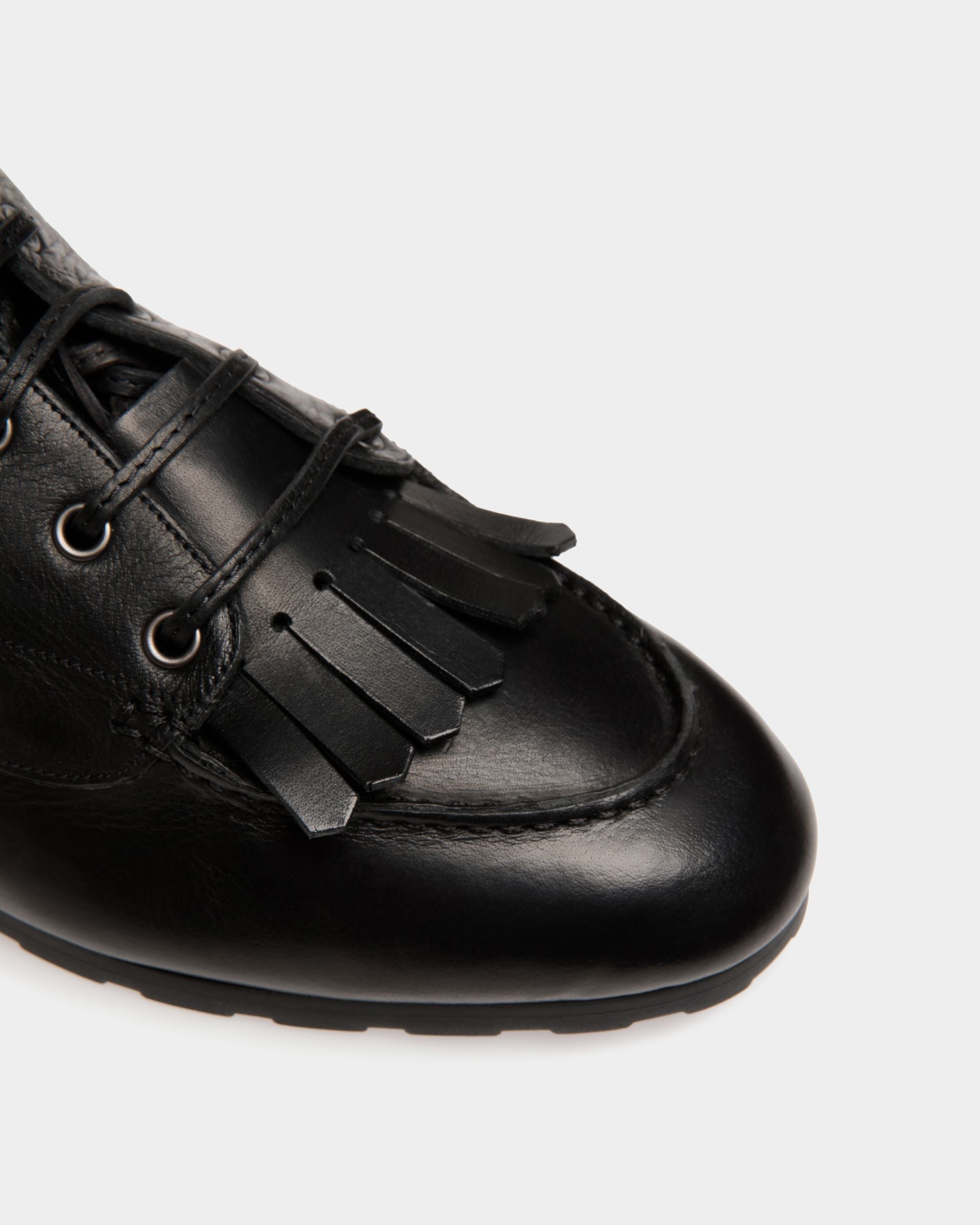 Plume Boot In Black Leather - Damen - Bally - 06