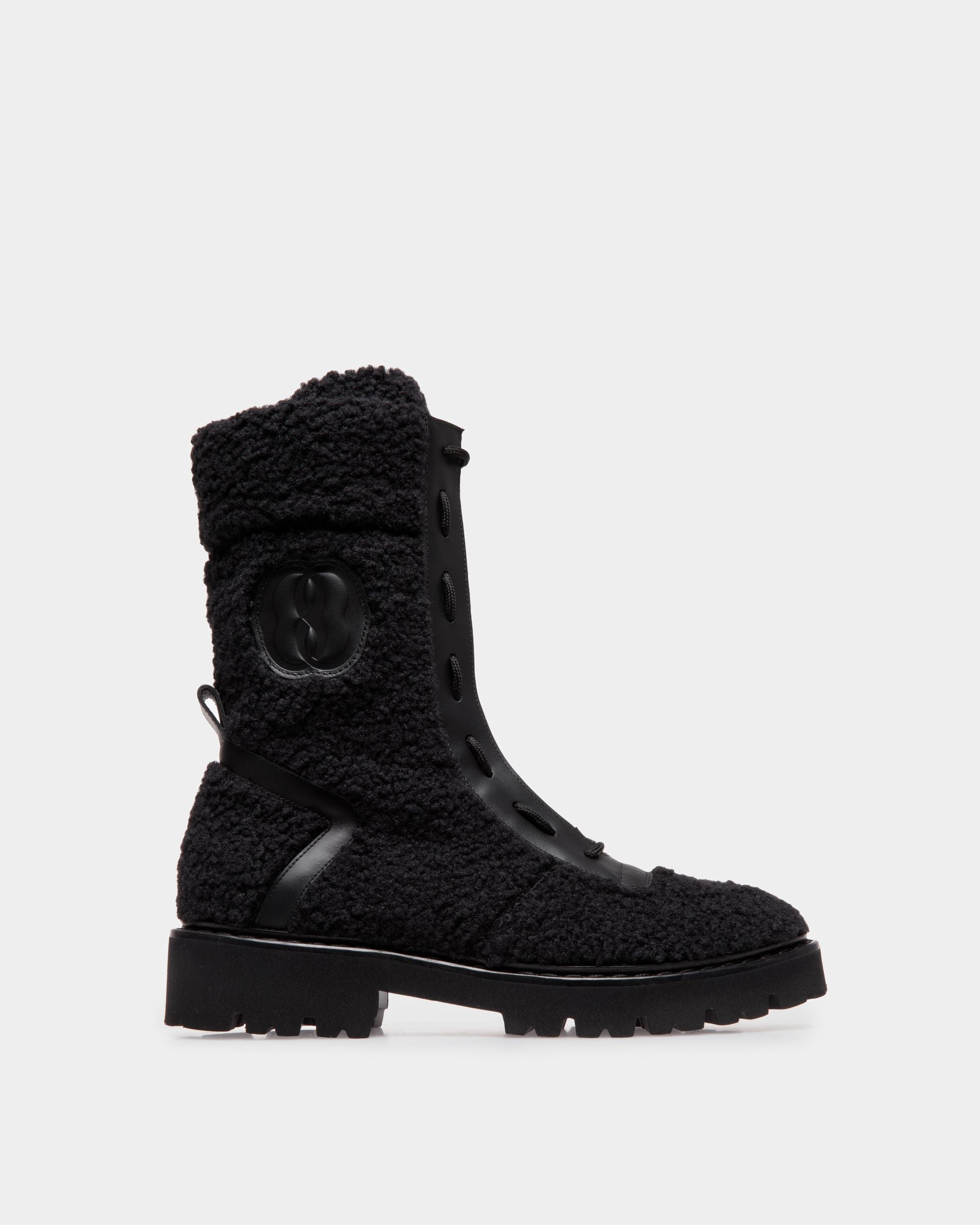 Enga Stiefel Aus Leder In Schwarz - Damen - Bally - 01
