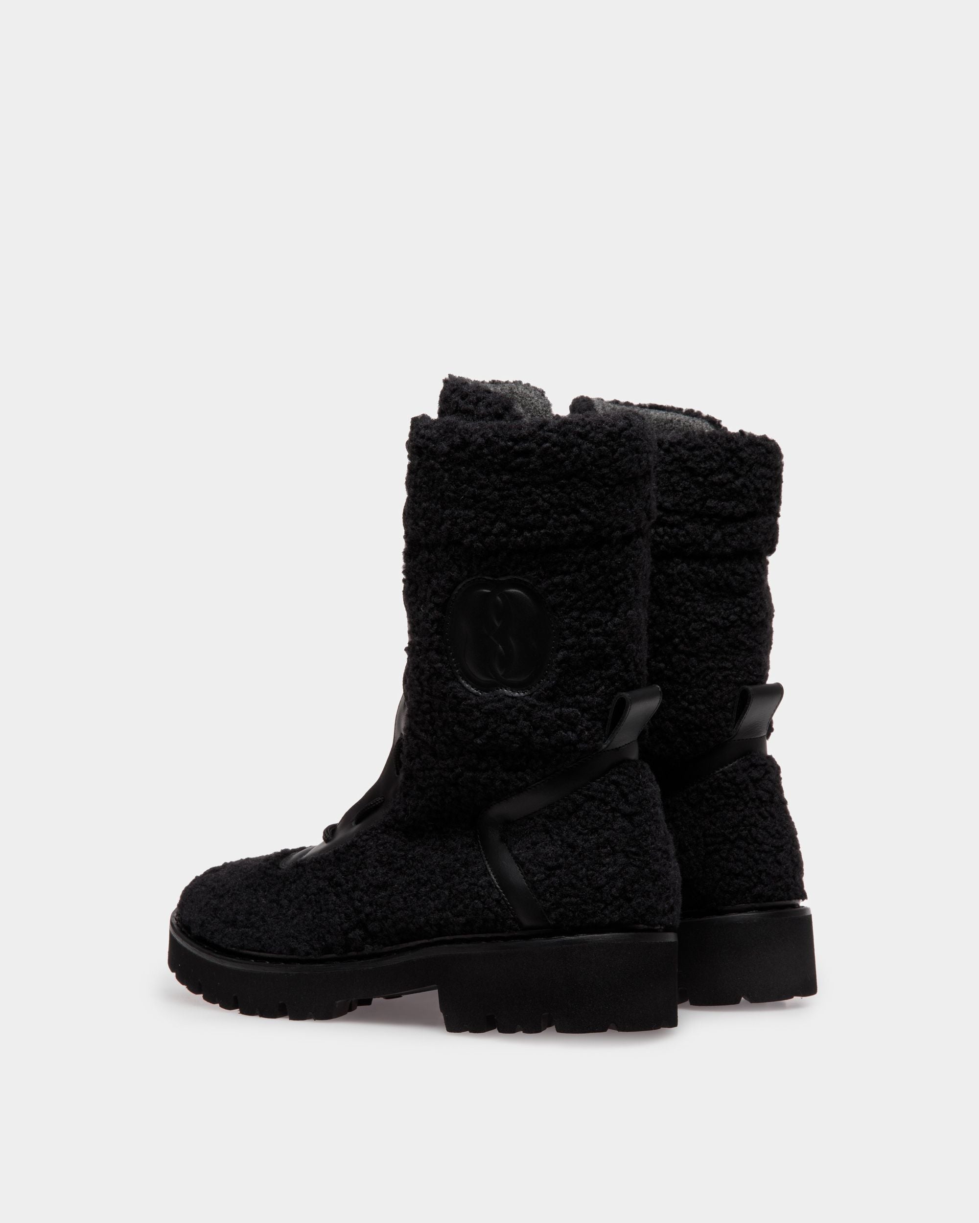 Enga Stiefel Aus Leder In Schwarz - Damen - Bally - 03