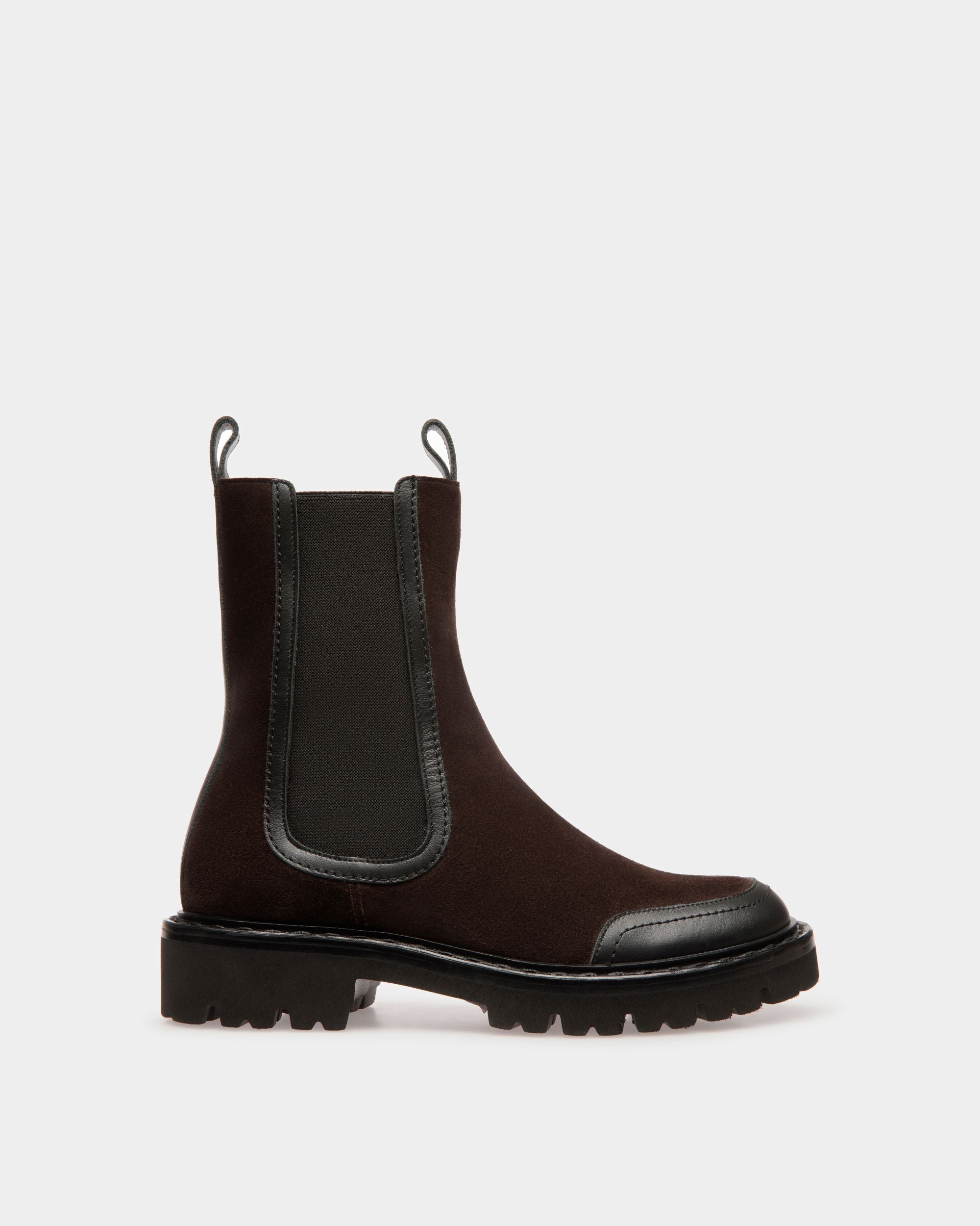 Enga Stiefel Aus Braunem Leder - Damen - Bally - 01