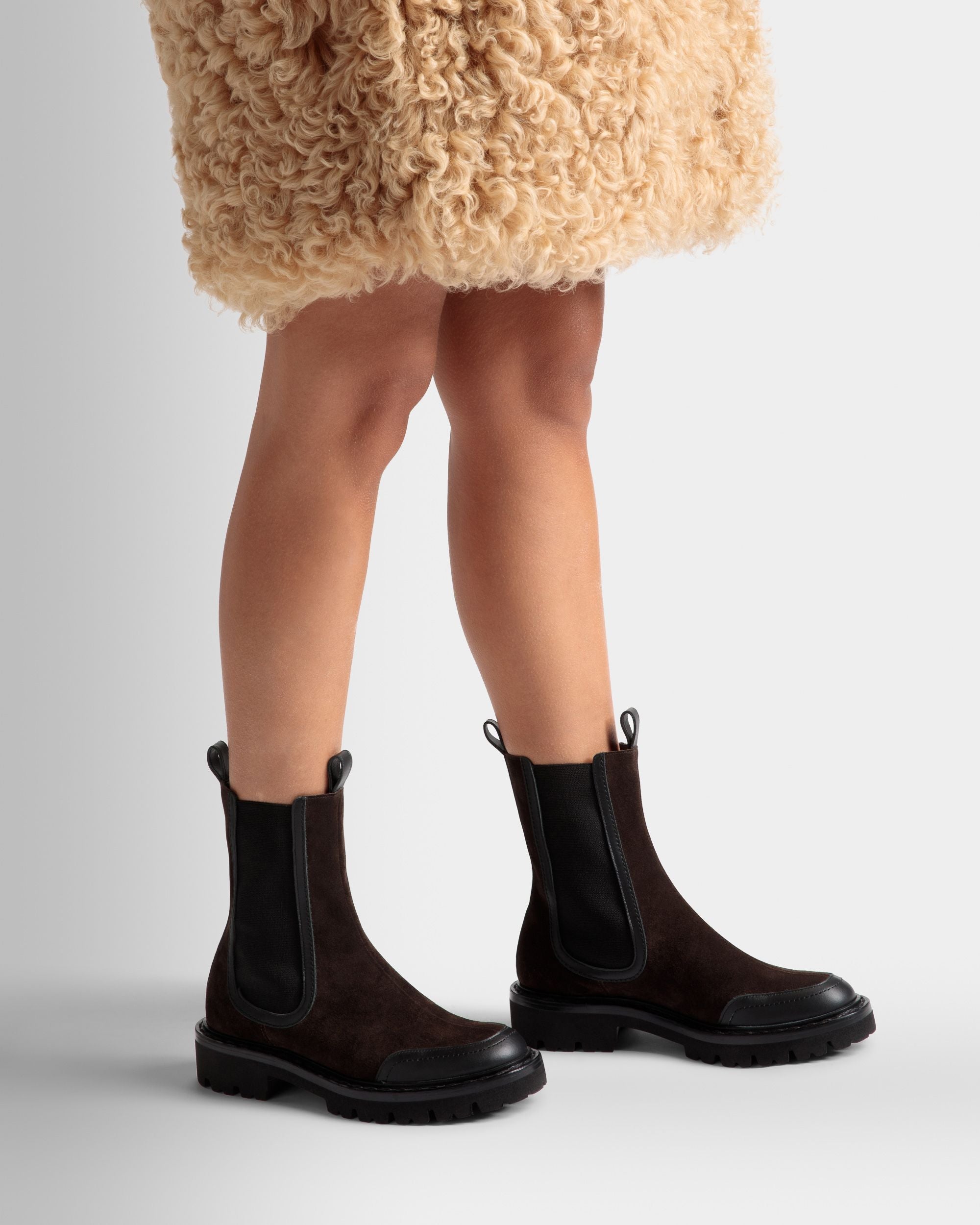 Enga Stiefel Aus Braunem Leder - Damen - Bally - 02