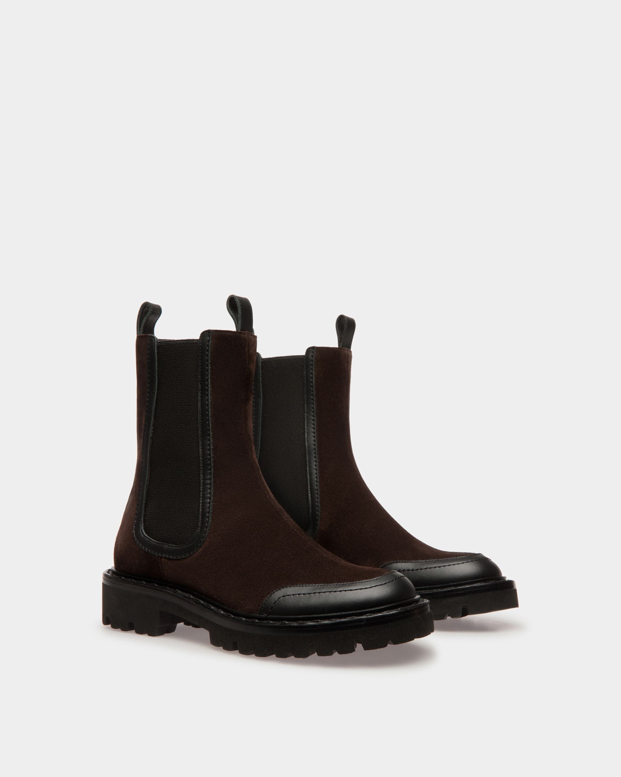 Enga Stiefel Aus Braunem Leder - Damen - Bally - 03