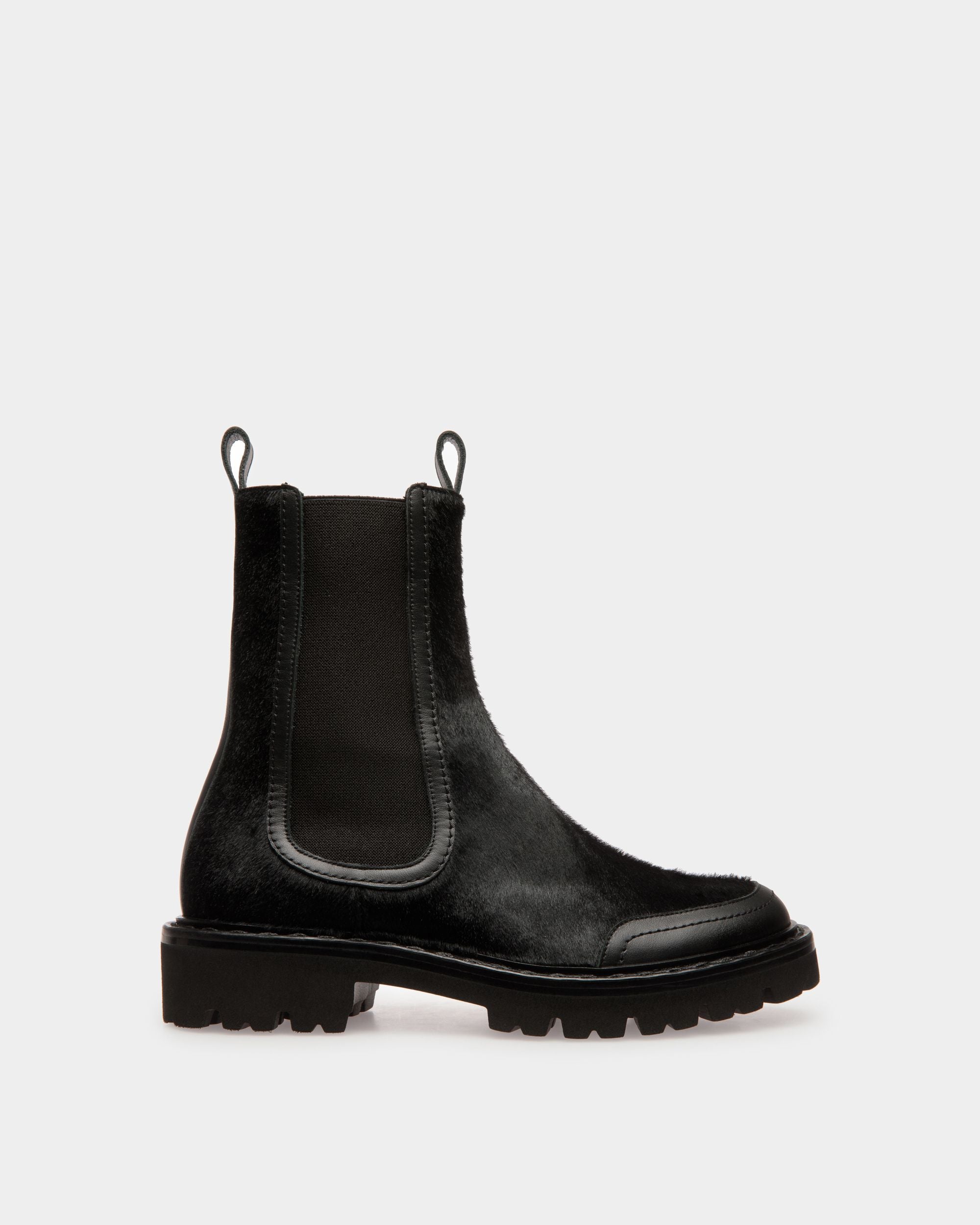 Enga Stiefel Aus Leder In Schwarz - Damen - Bally - 01