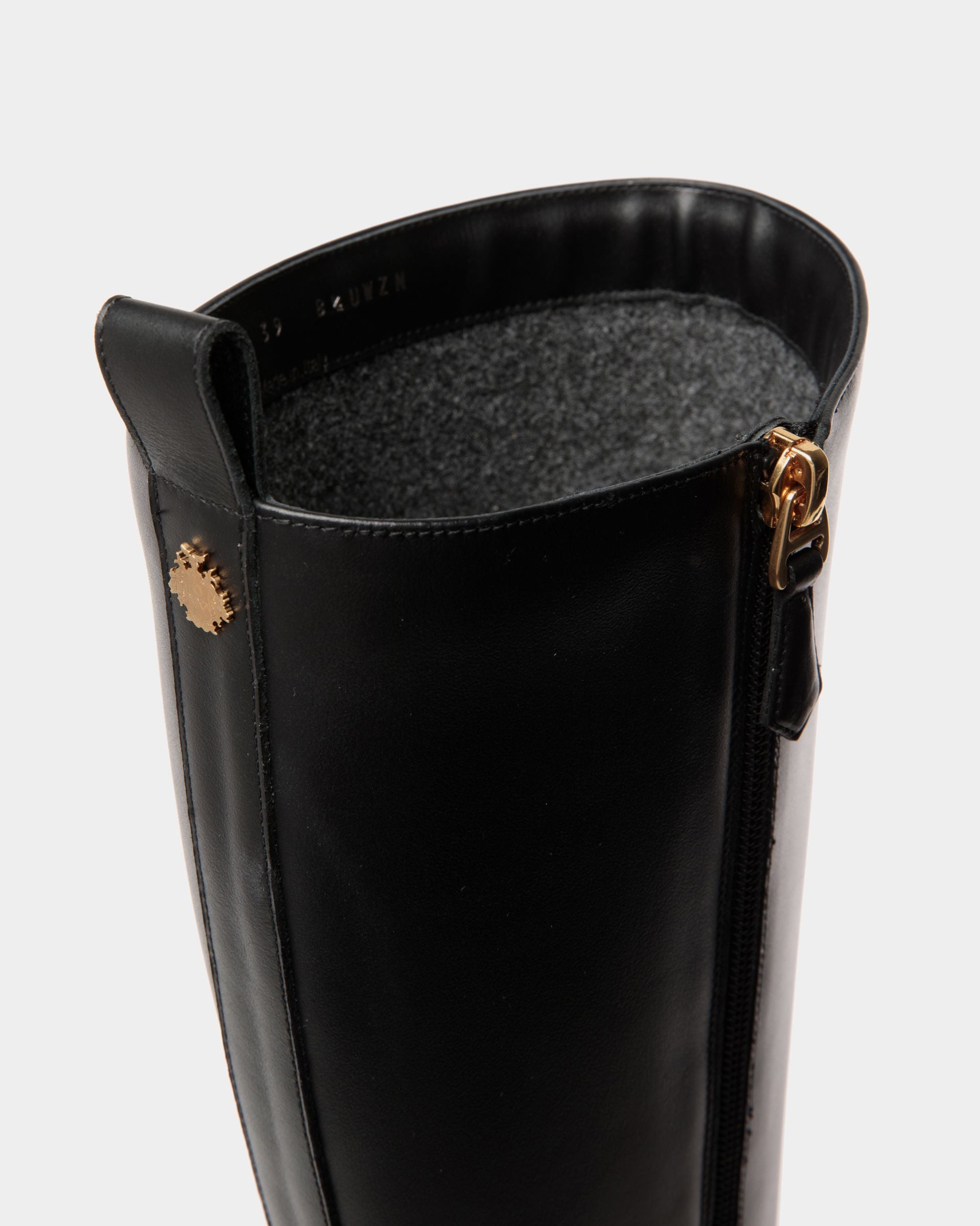 Gusto Long Boot In Black Bovine - Damen - Bally - 05