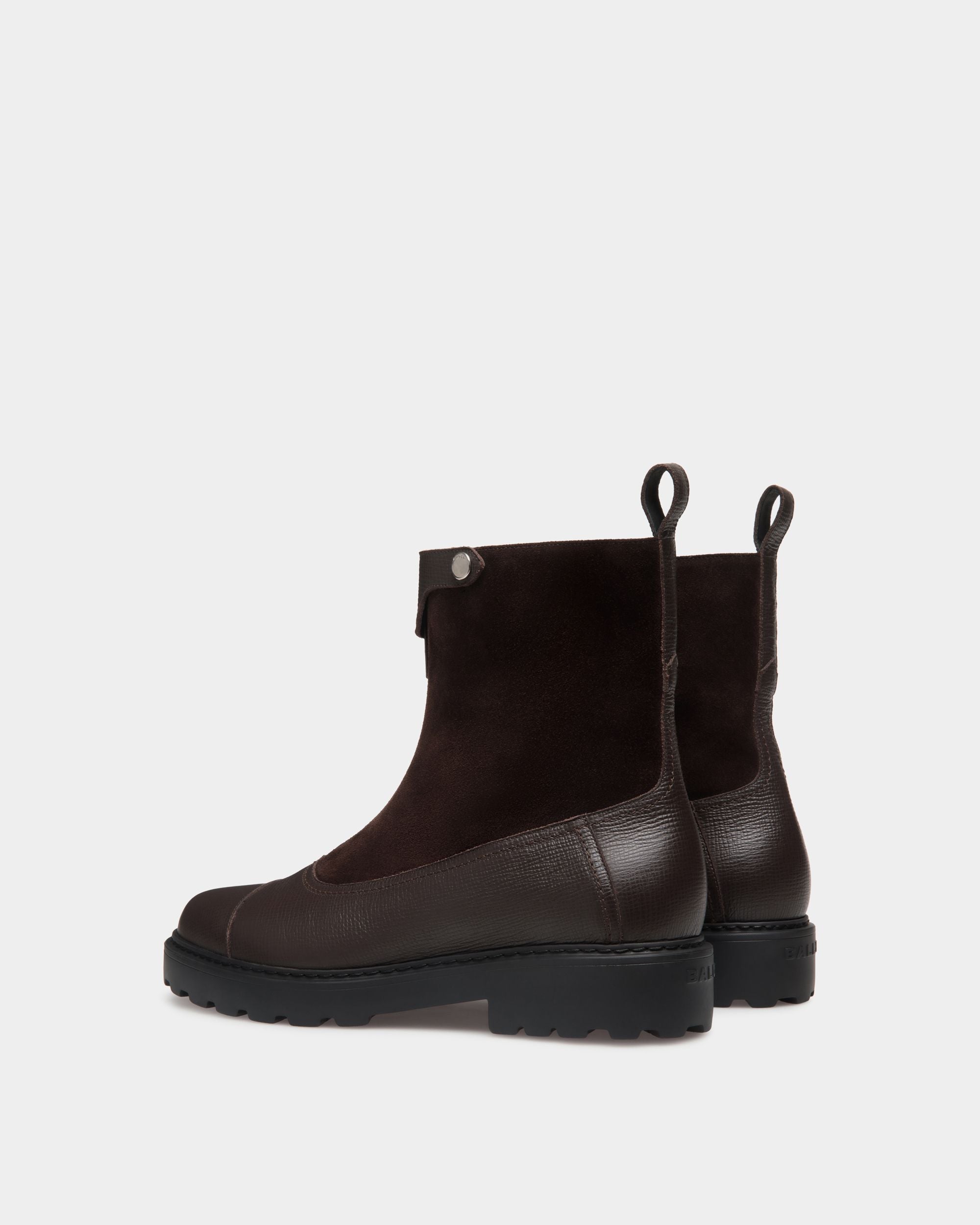 Stiefelette Gusto Aus Leder In Ebenholzschwarz - Damen - Bally - 03