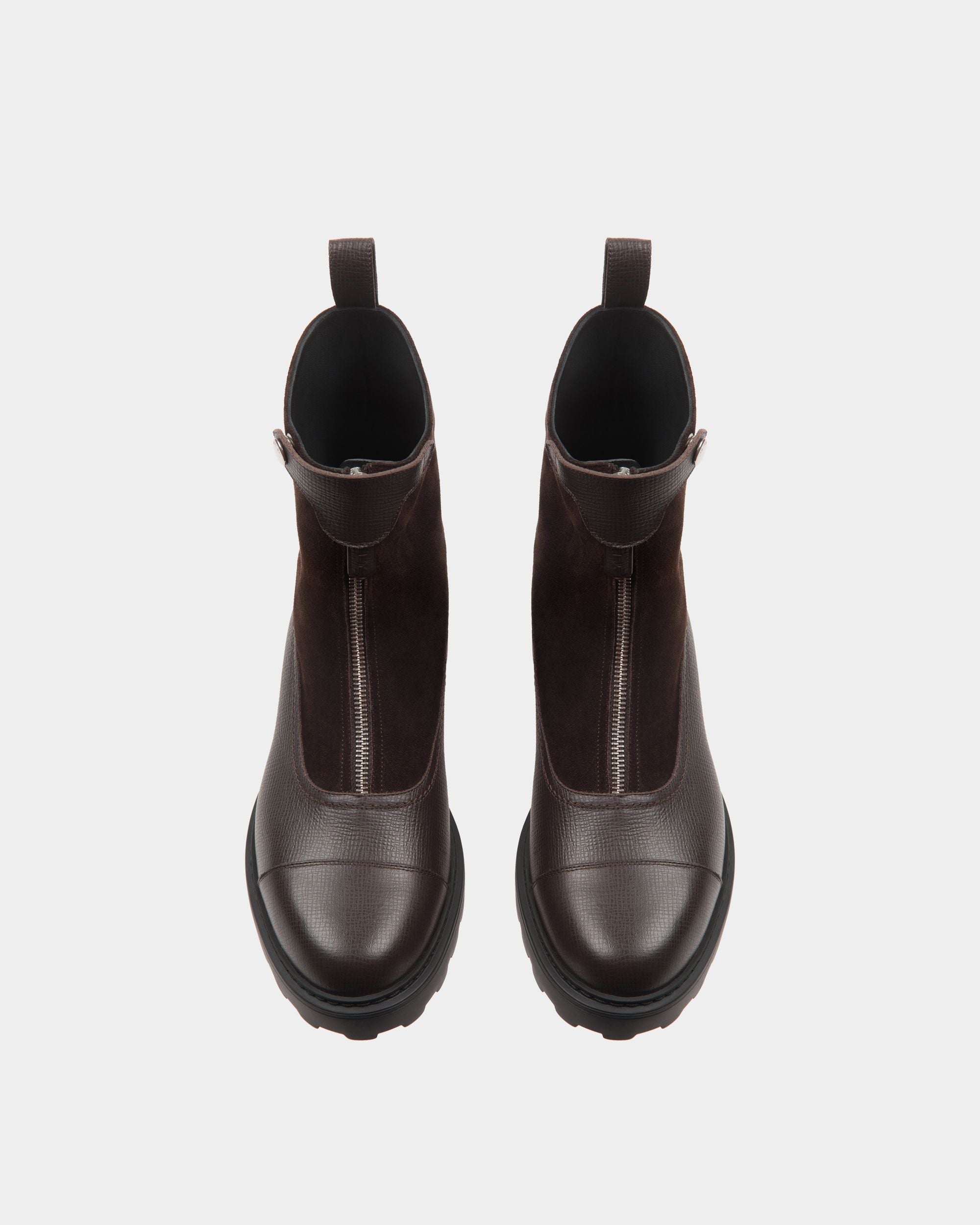 Stiefelette Gusto Aus Leder In Ebenholzschwarz - Damen - Bally - 04