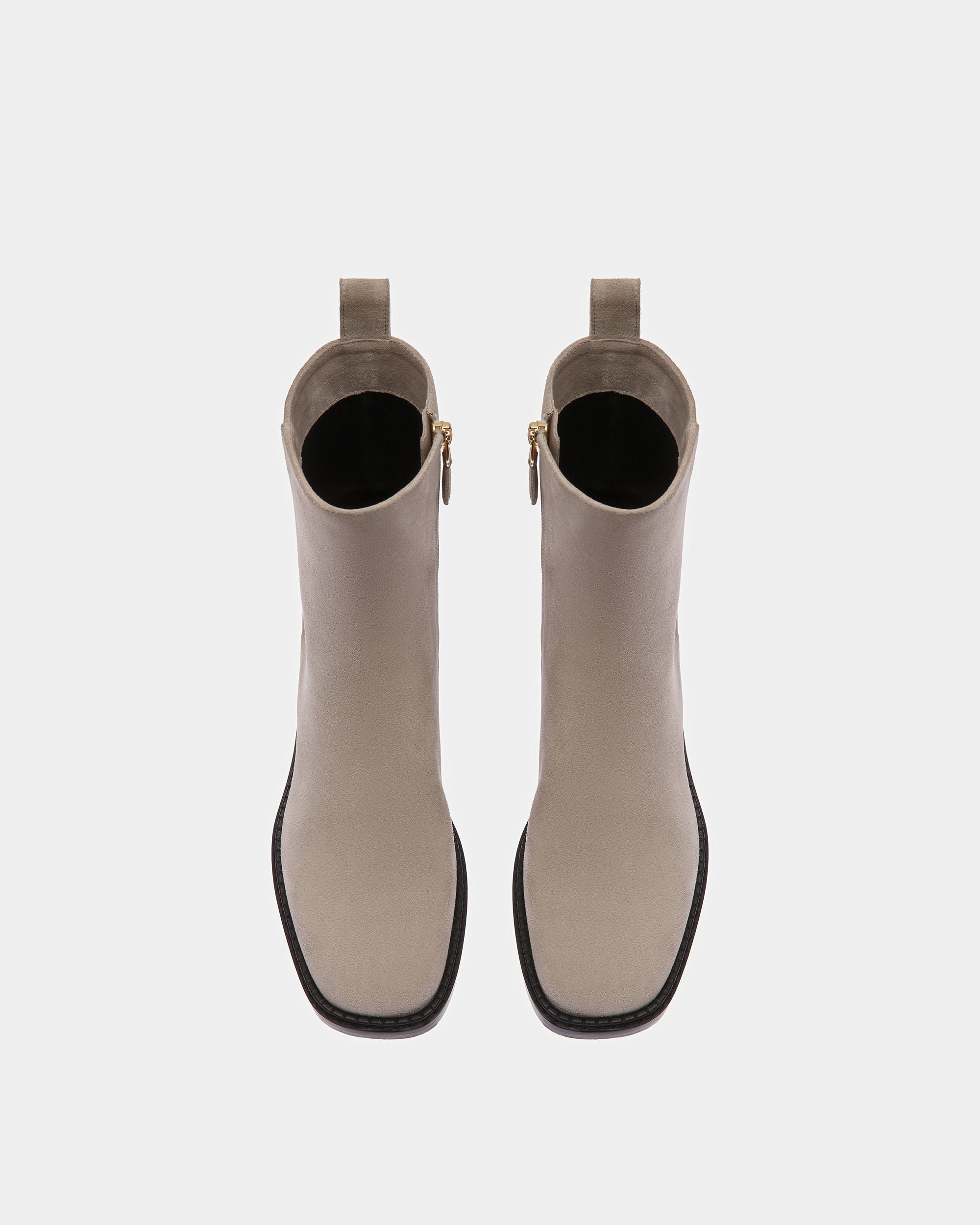 Austine Lederstiefel In Stein - Damen - Bally - 02