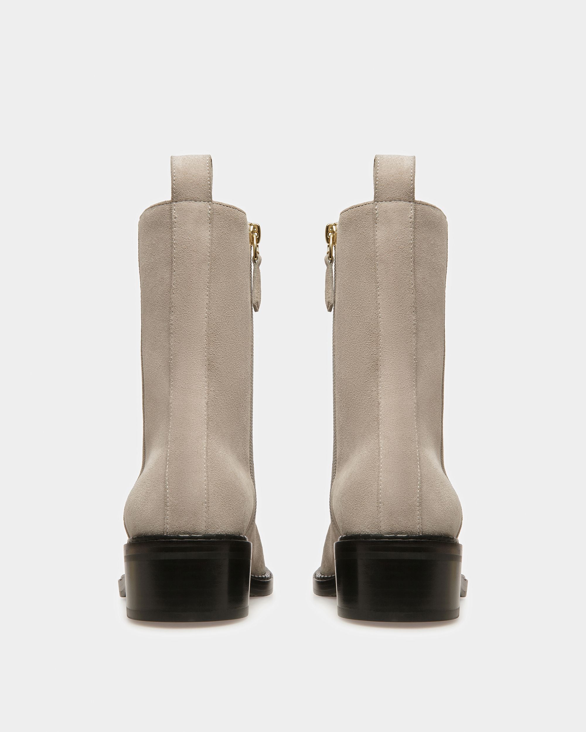 Austine Lederstiefel In Stein - Damen - Bally - 04