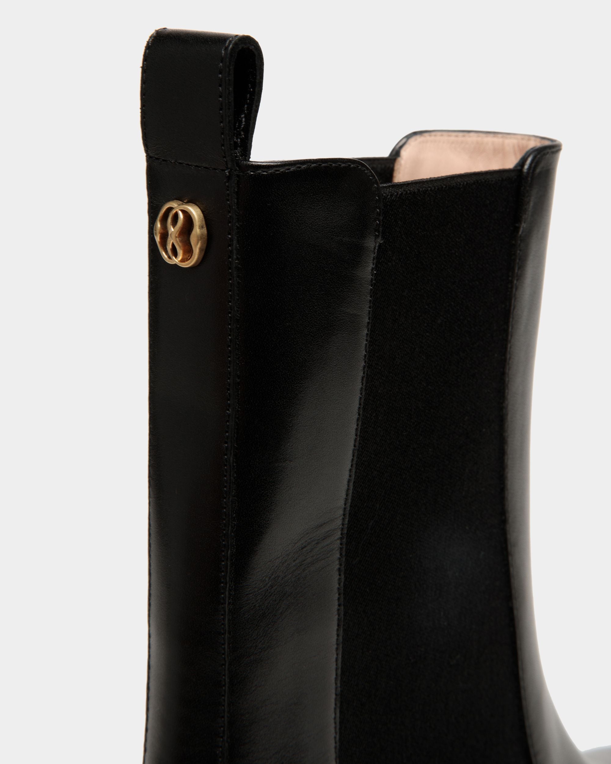 Sylt Stiefelette Aus Leder In Schwarz - Damen - Bally - 04