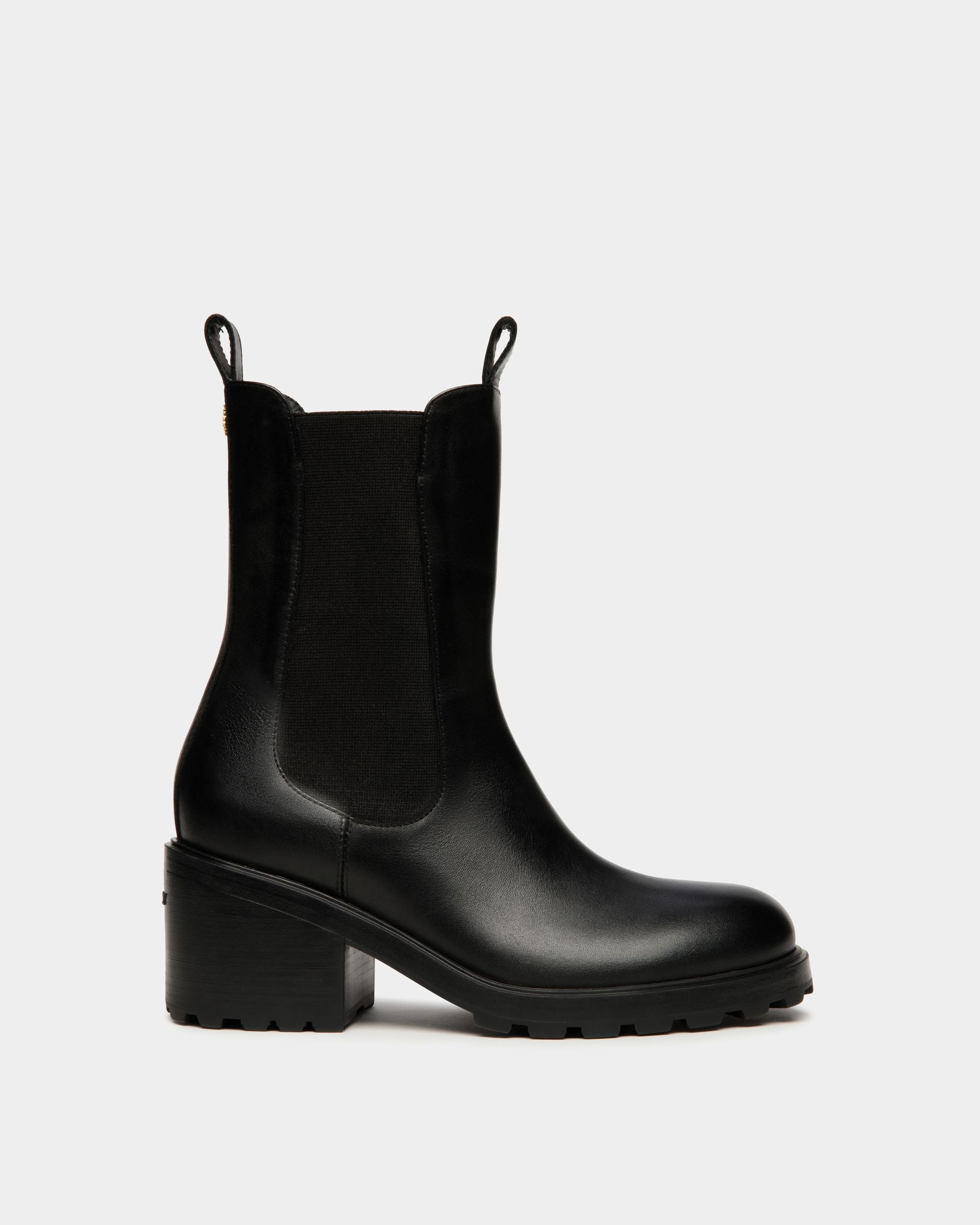 Gusto Stiefelette Aus Leder In Schwarz - Damen - Bally - 01
