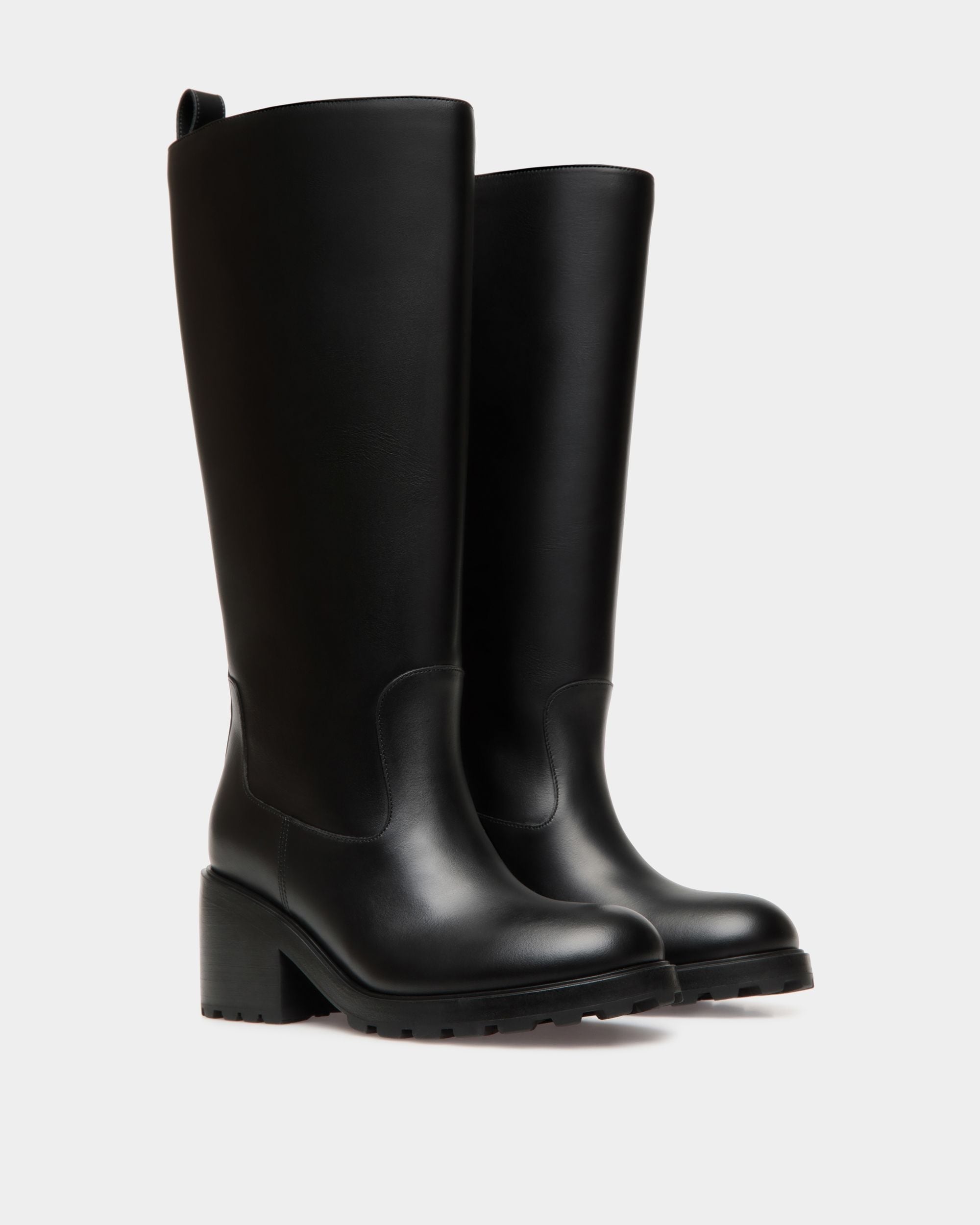 Gusto Stiefel Aus Leder In Schwarz - Damen - Bally - 03
