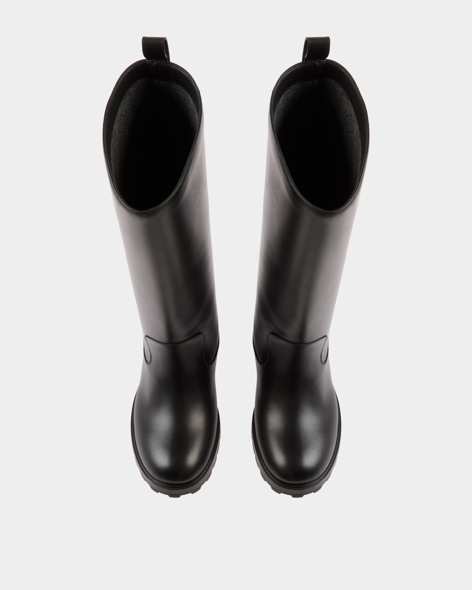 Gusto Stiefel Aus Leder In Schwarz - Damen - Bally - 05
