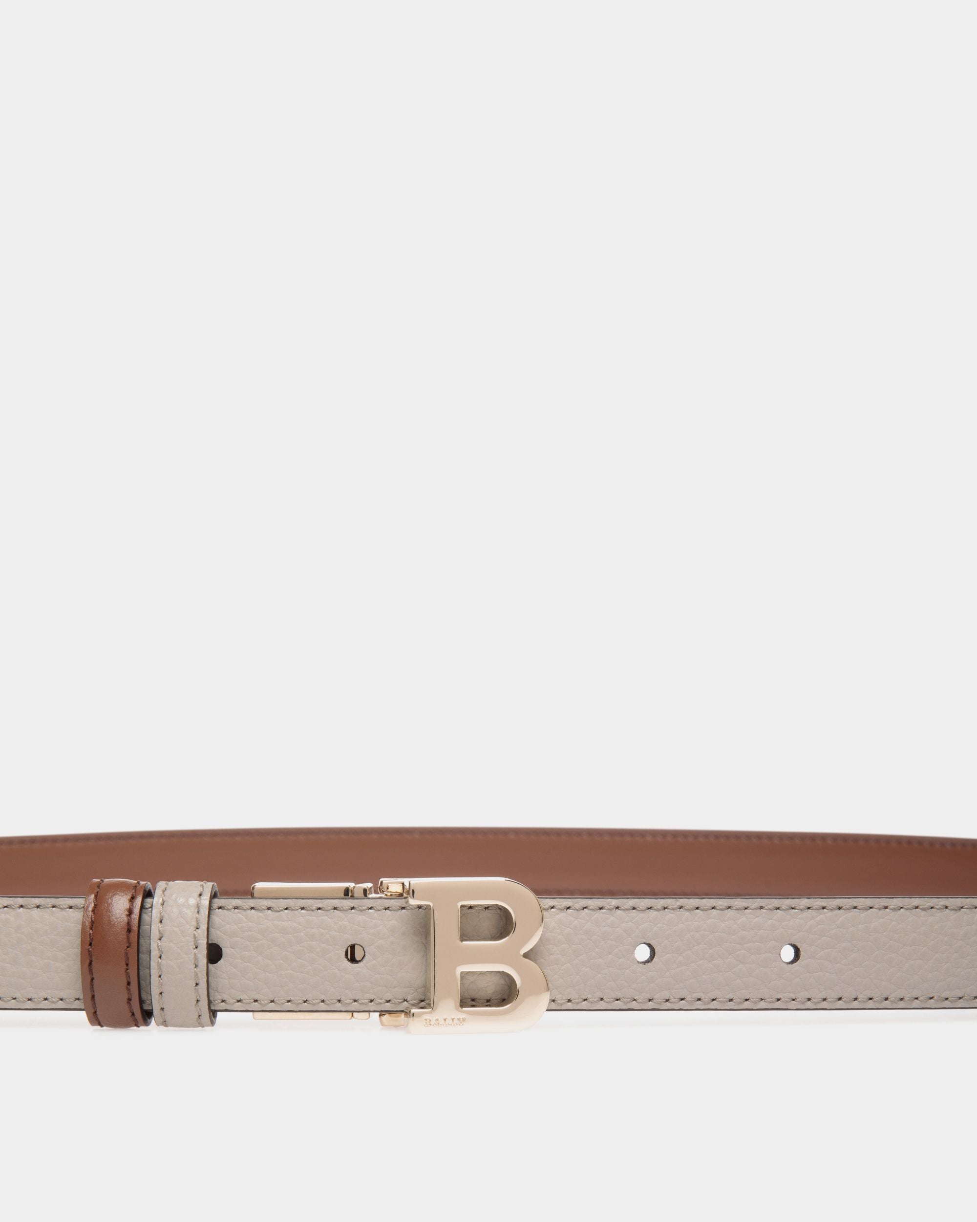 Adjustable-Reversible Belt In Multicolor Bovine Split - Damen - Bally - 03