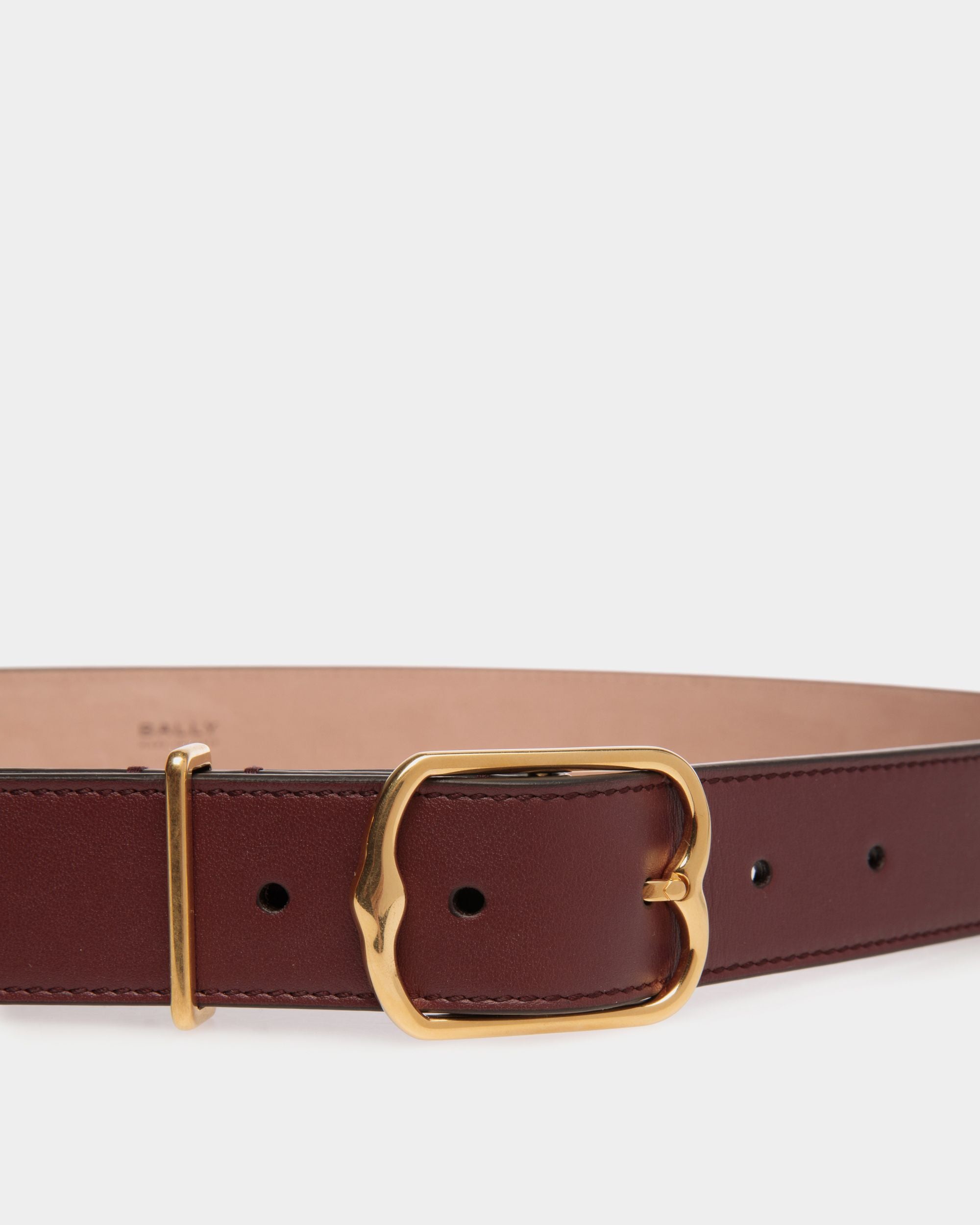 Emblem 30 mm Gürtel Aus Leder In Andorra - Damen - Bally - 03
