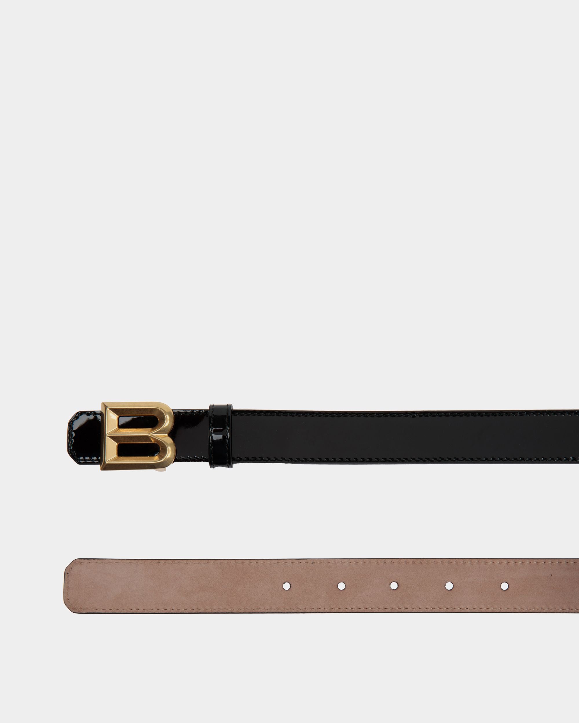 B Bold 25mm Gürtel Aus Leder In Schwarz - Damen - Bally - 02