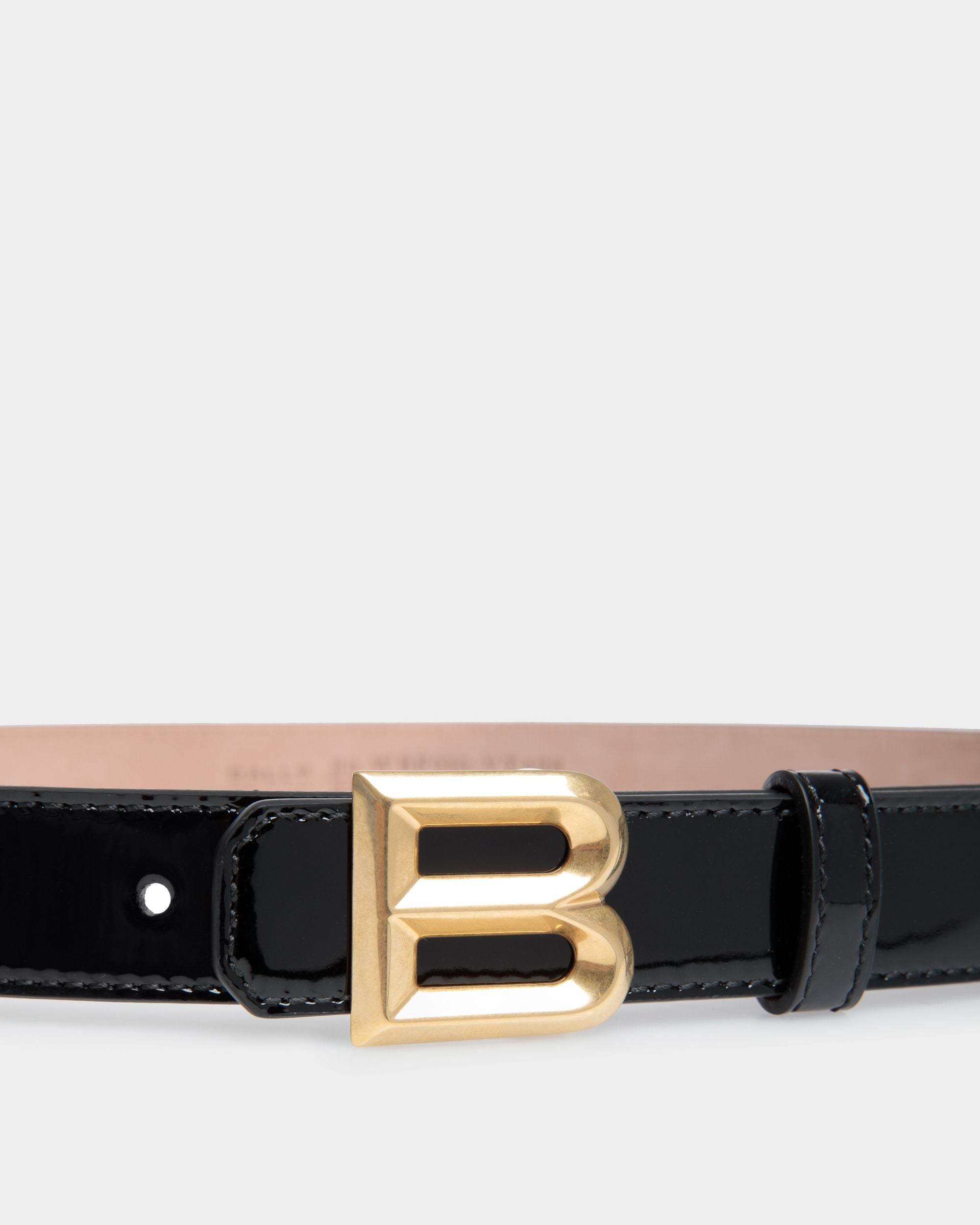 B Bold 25mm Gürtel Aus Leder In Schwarz - Damen - Bally - 03