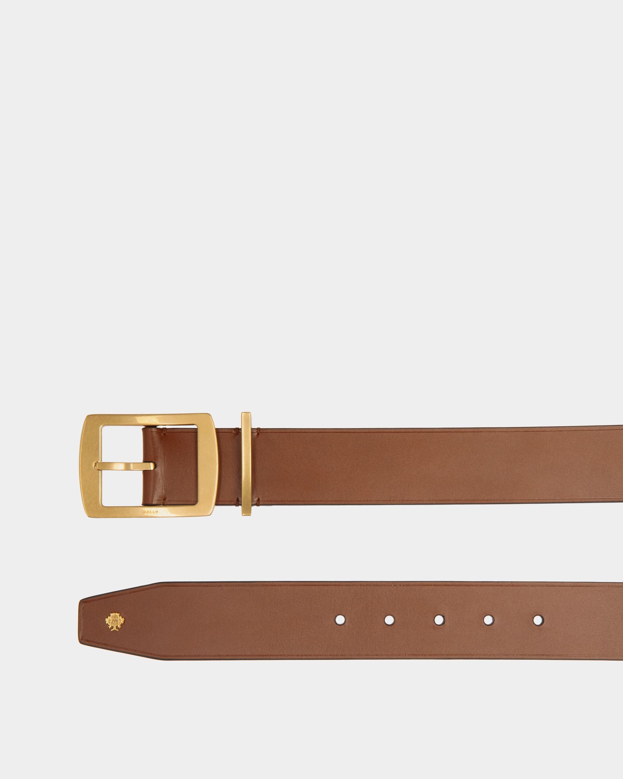 Glen Gürtel Aus Braunem Leder, 40 mm - Damen - Bally - 02