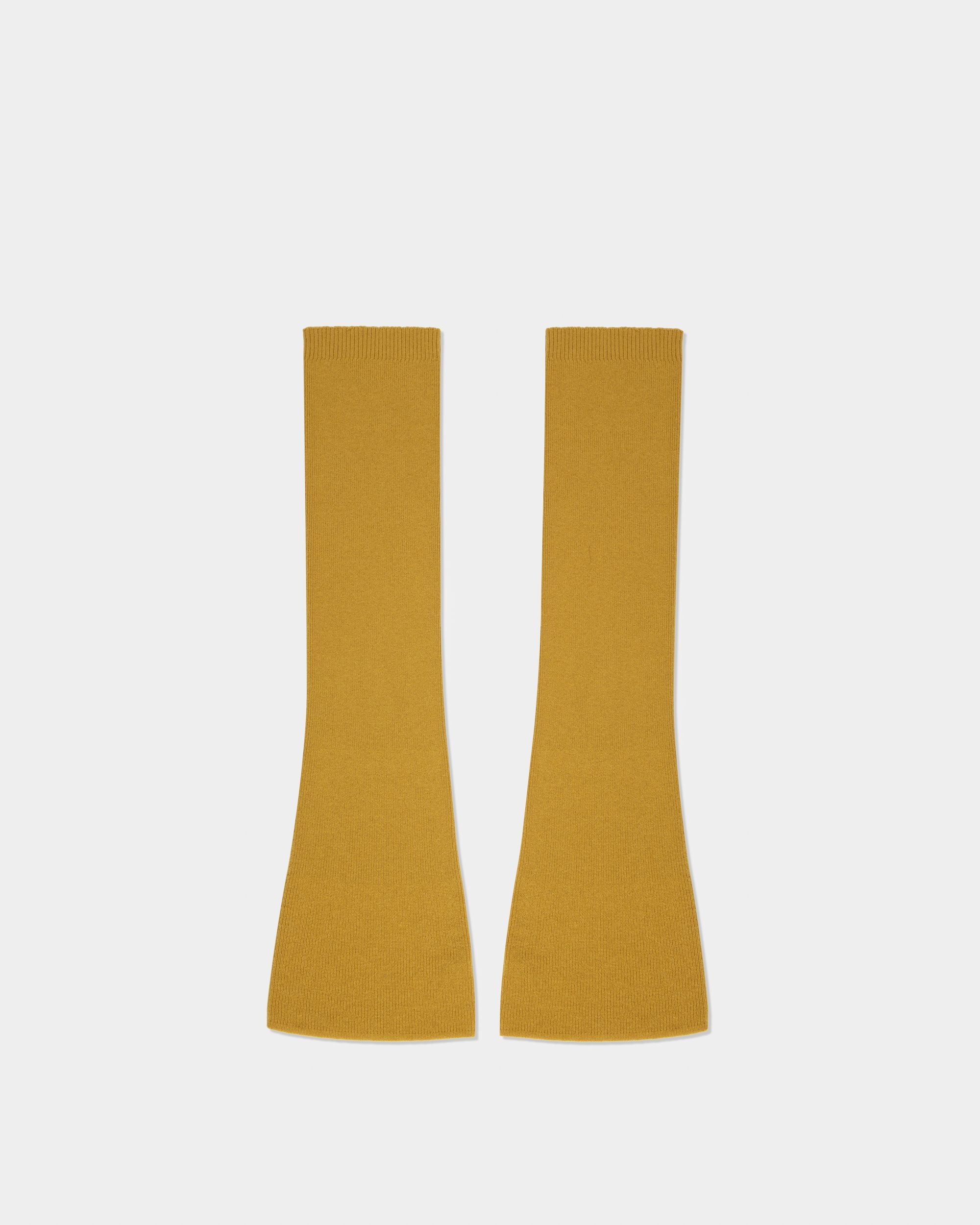 Beinstulpen Aus Kaschmir In Camel Aus Der Curling Kollektion - Damen - Bally - 01