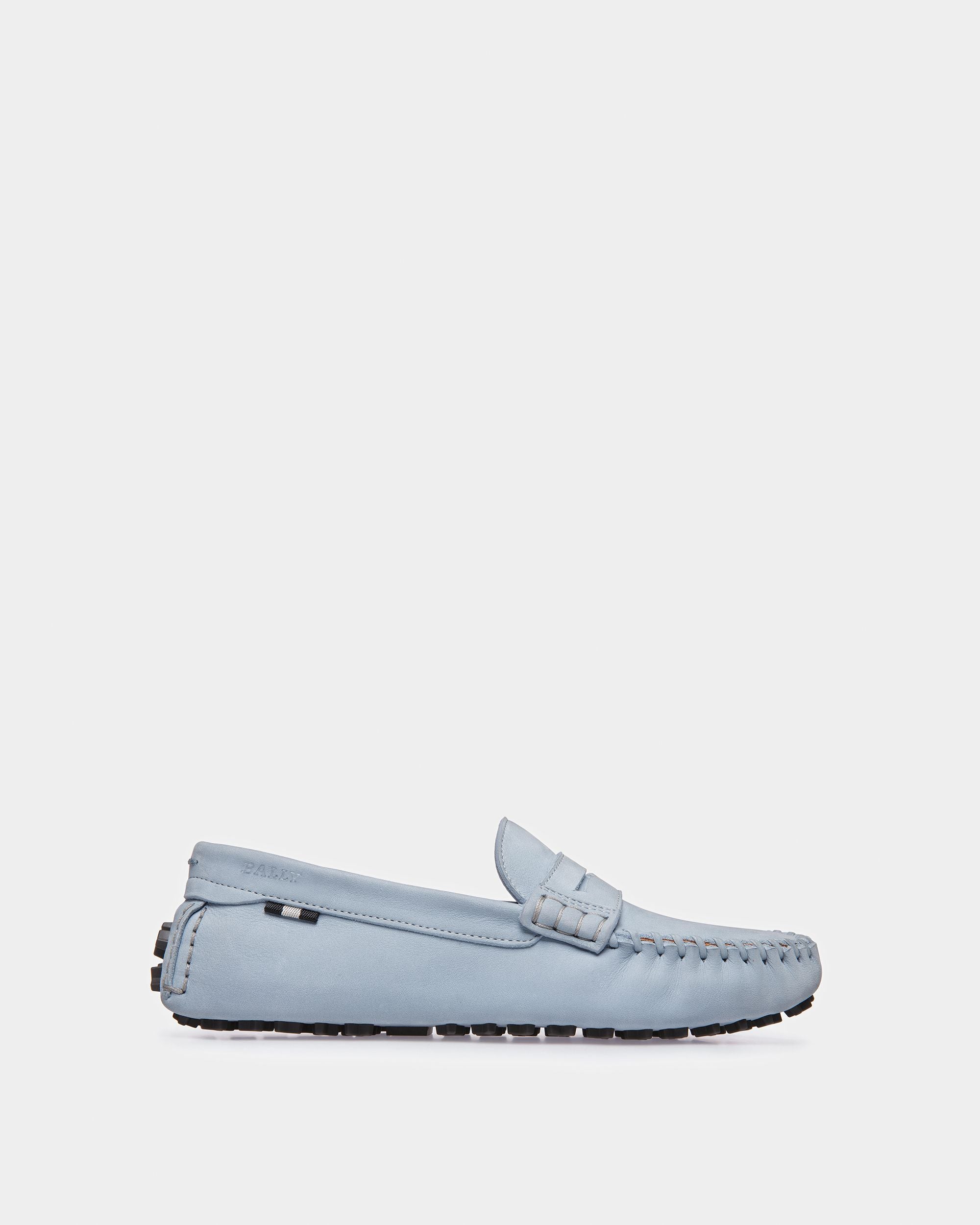 Lamby Driver-Schuhe Aus Leder In Hellblau - Damen - Bally - 01