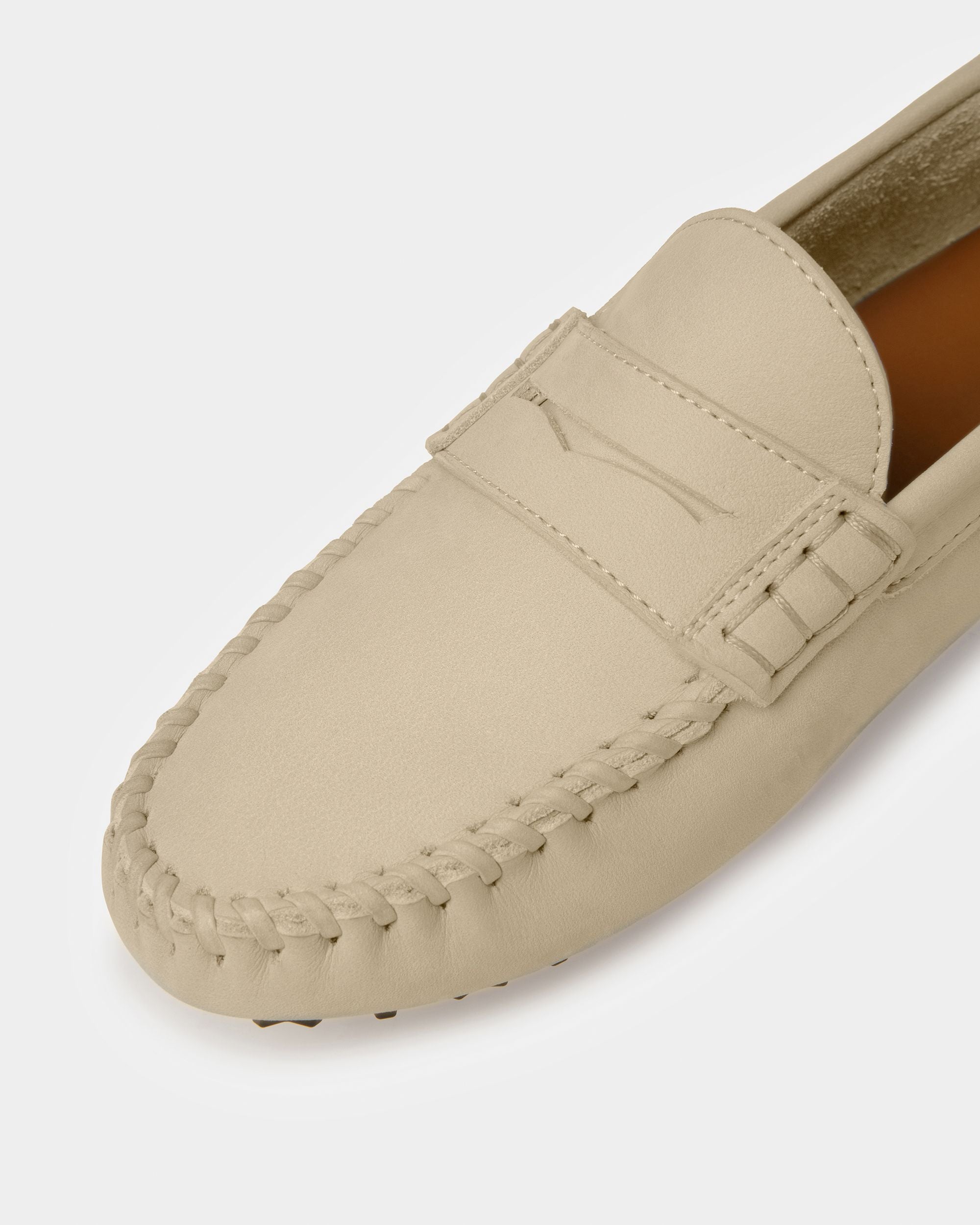 Lamby Driver-Schuhe Aus Leder In Fossil - Damen - Bally - 06