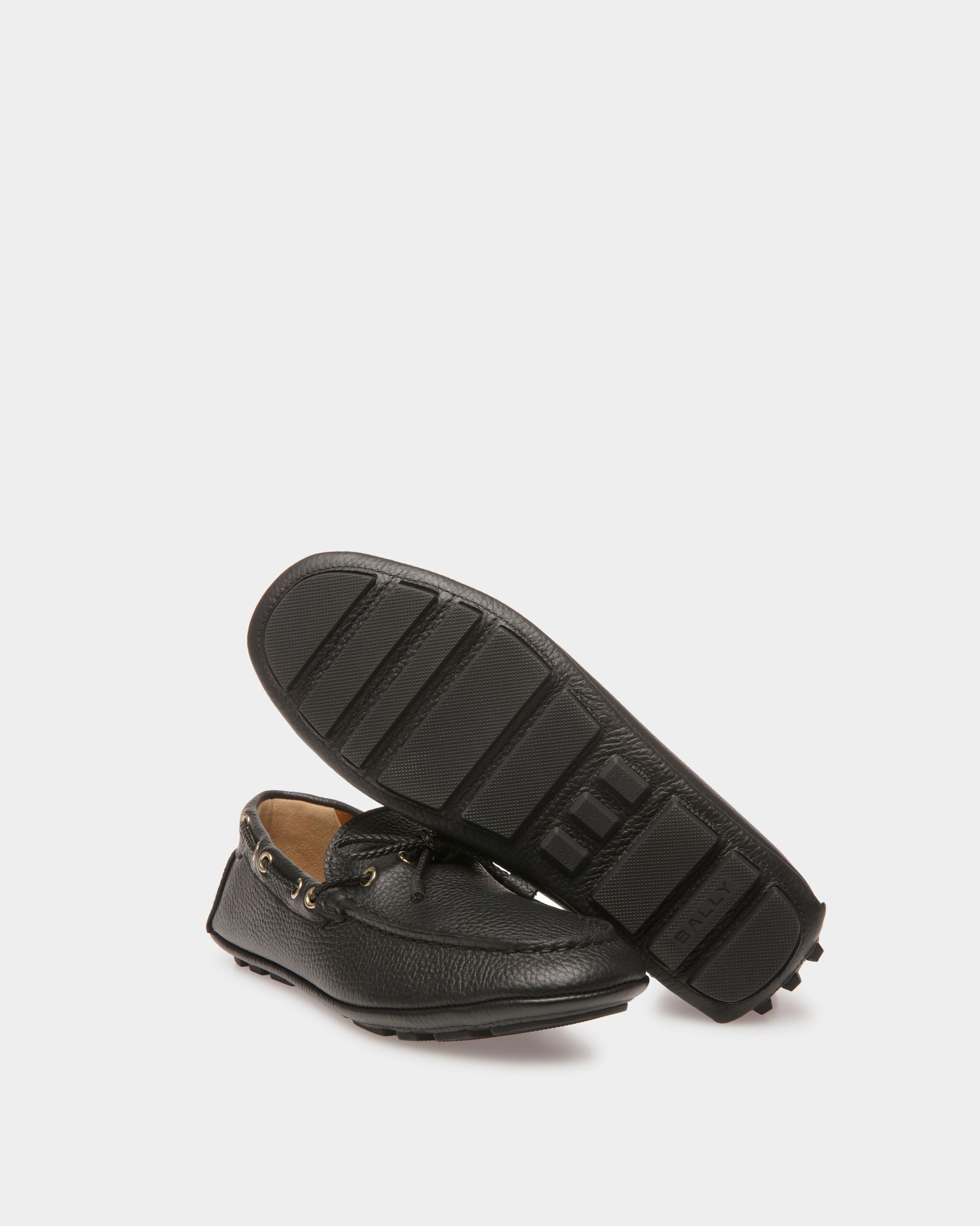 Kerbs Driver Aus Leder In Schwarz - Damen - Bally - 04
