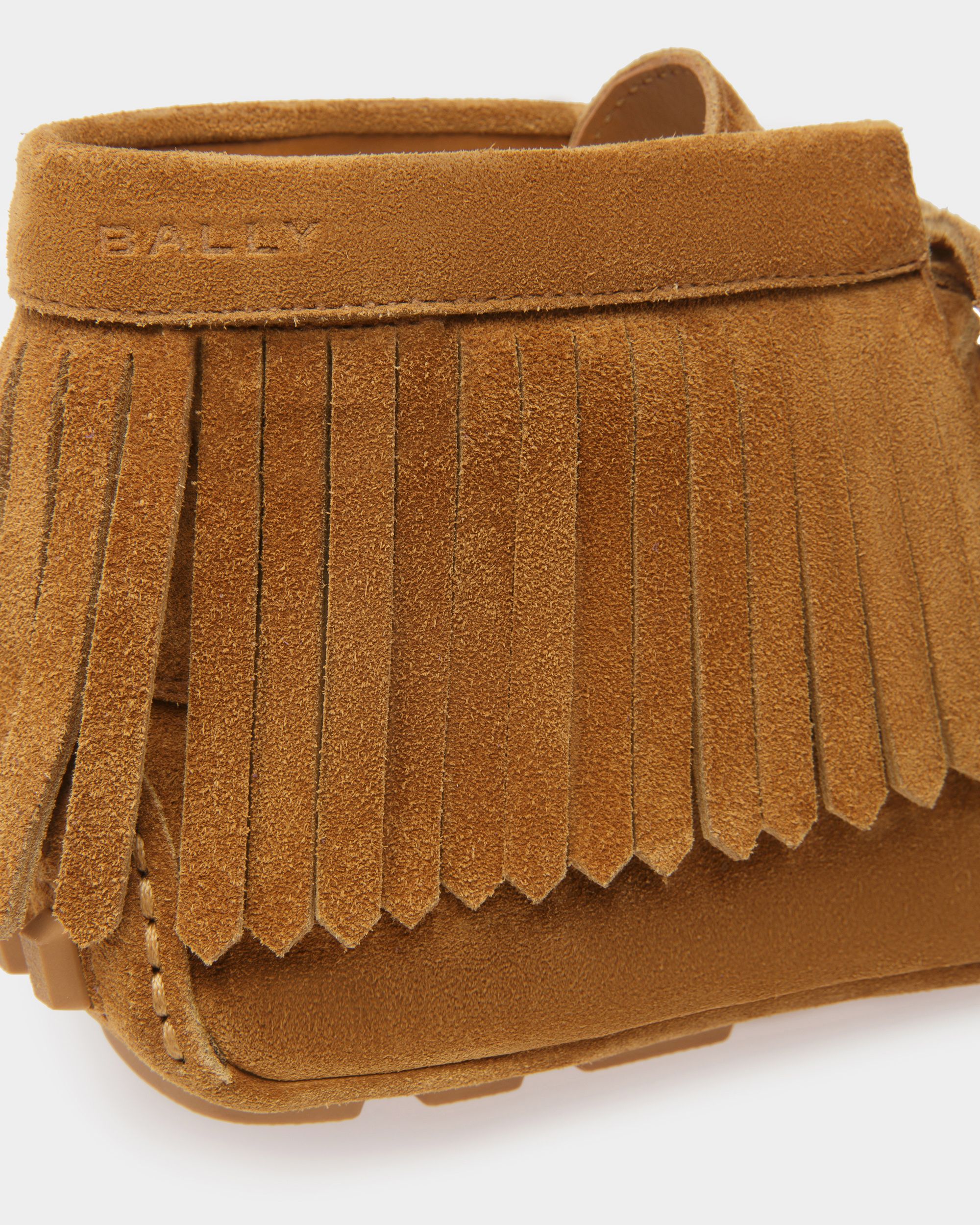 Kerbs Driver-Schuh Aus Leder In Desert - Damen - Bally - 06