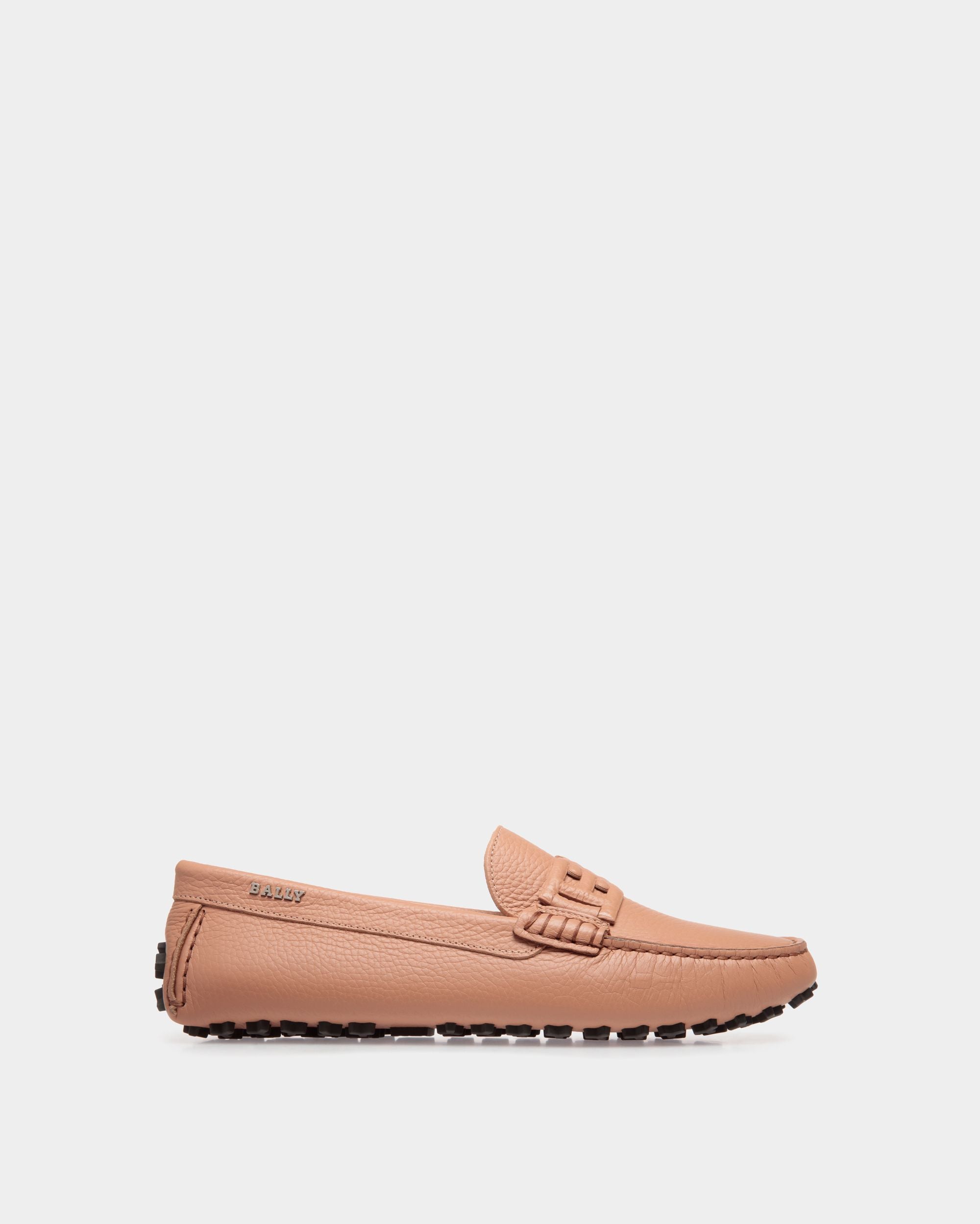 Lux Driver Drivers In Orange Leather - Damen - Bally - 01