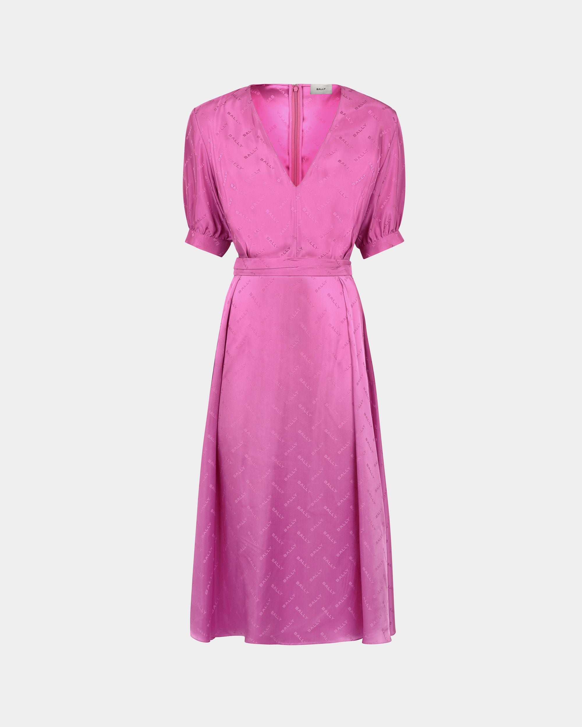 Midi-Kleid In Rosa - Damen - Bally - 01