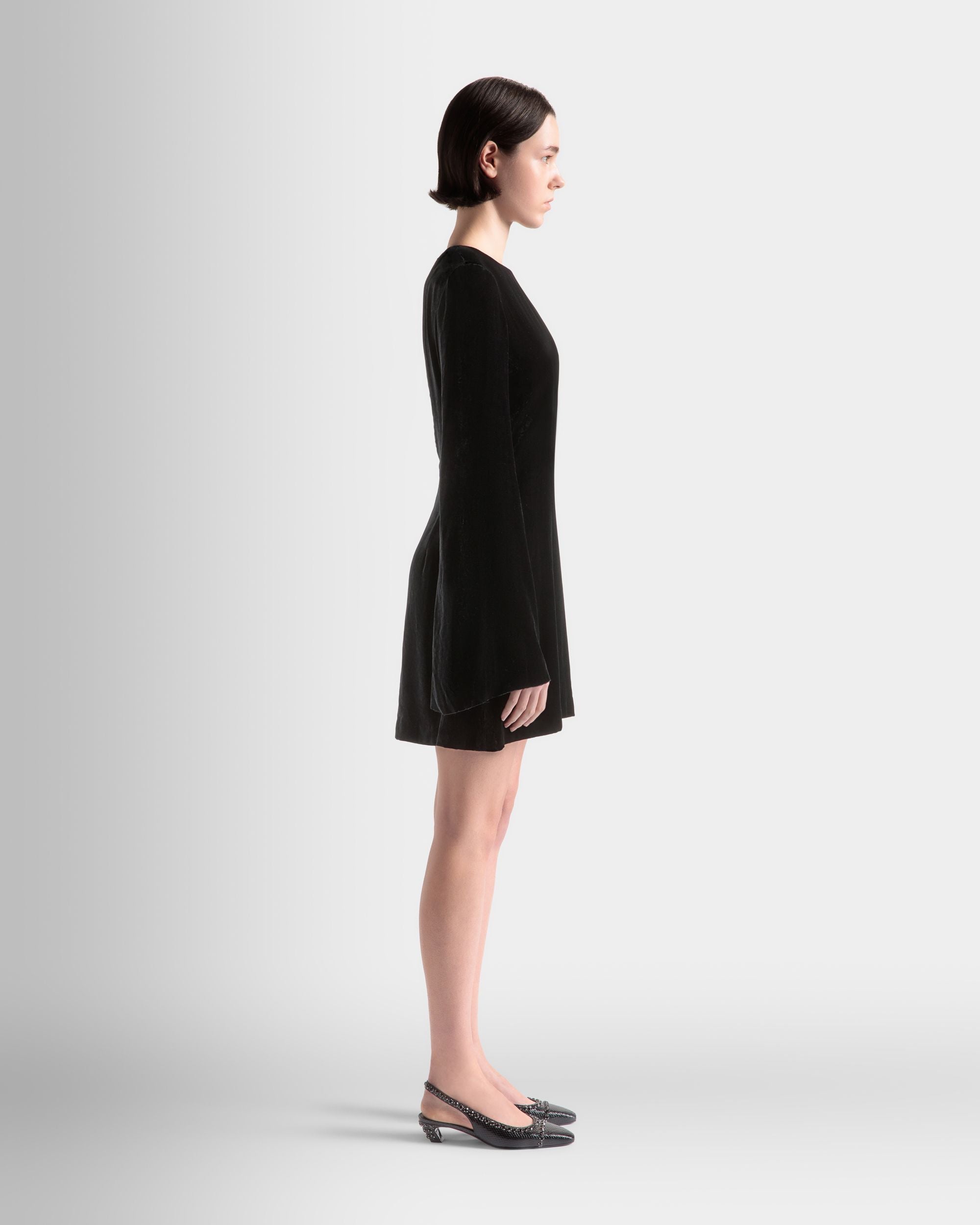 Minikleid Aus Samt - Damen - Bally - 05