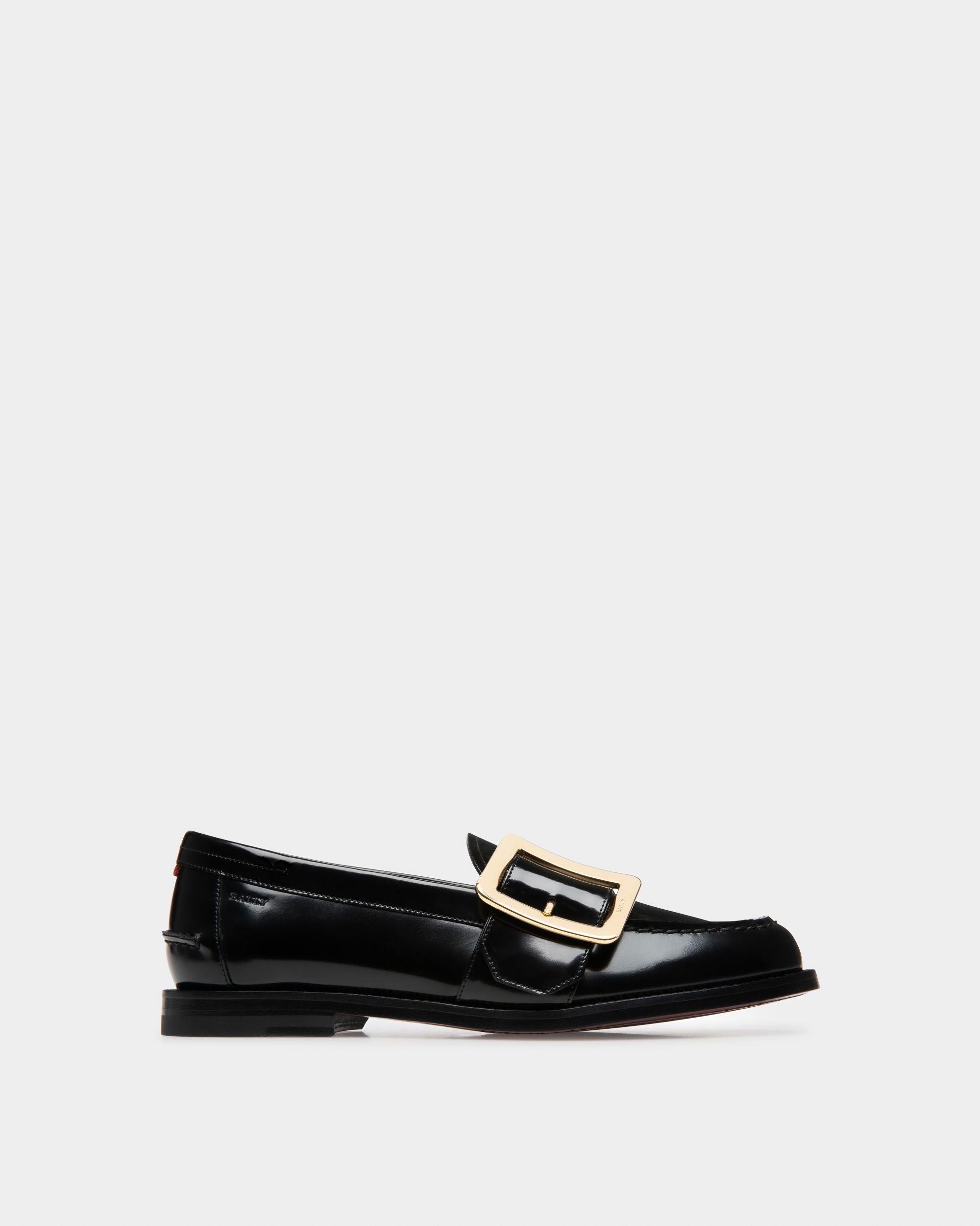 Calya Mokassins Aus Schwarzem Leder - Damen - Bally - 01