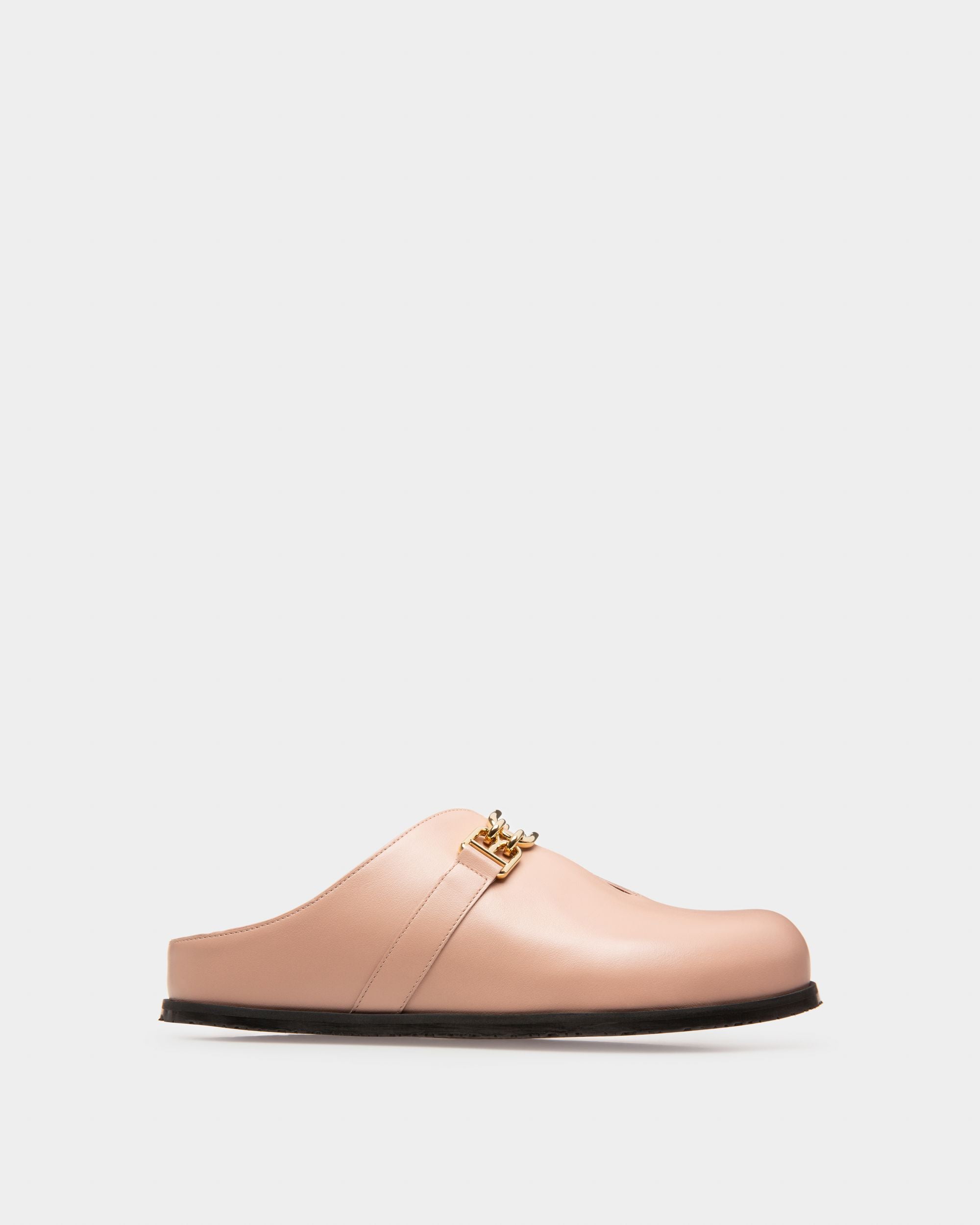 Francine Slipper Aus Rosafarbenem Leder - Damen - Bally - 01