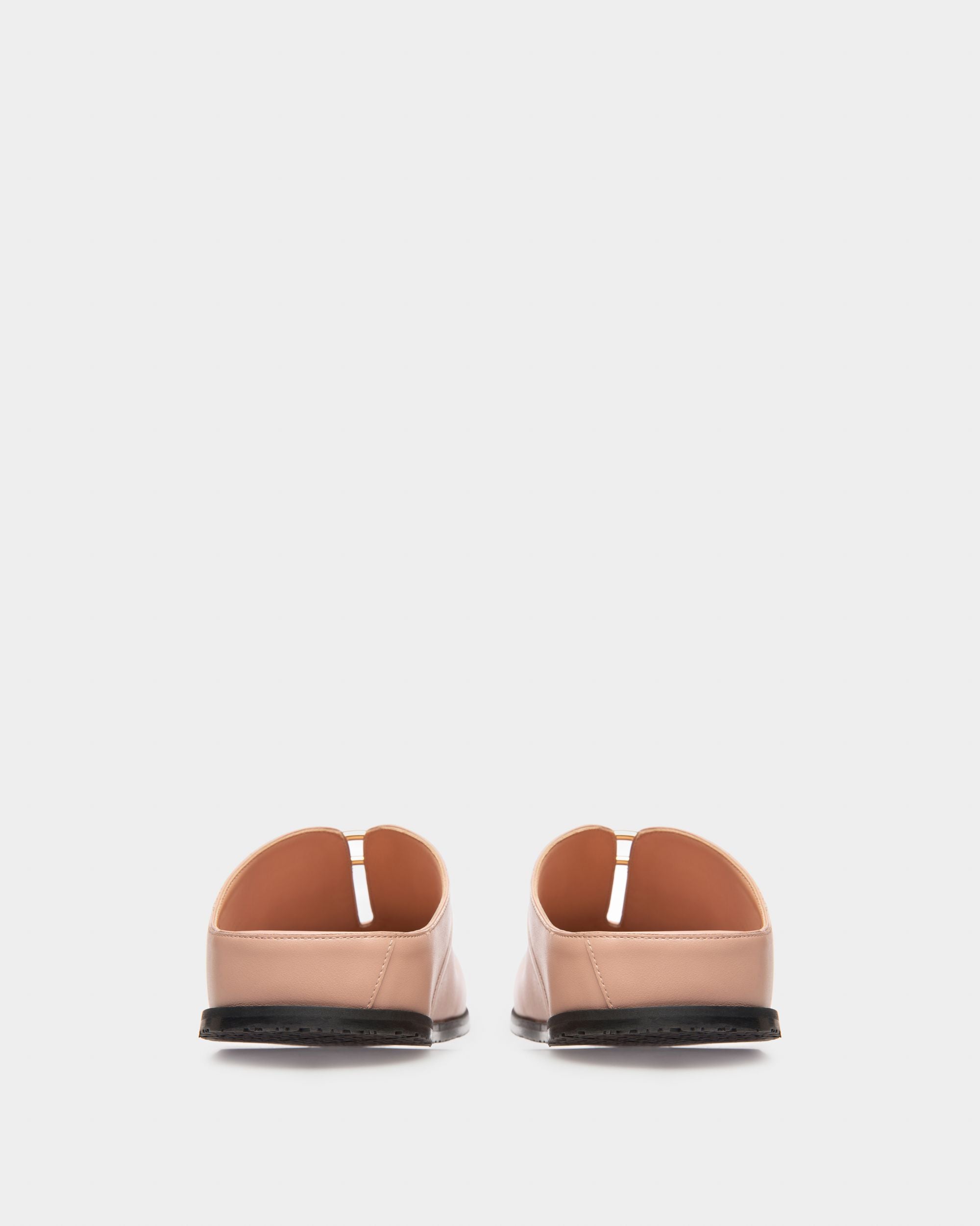 Francine Slipper Aus Rosafarbenem Leder - Damen - Bally - 04