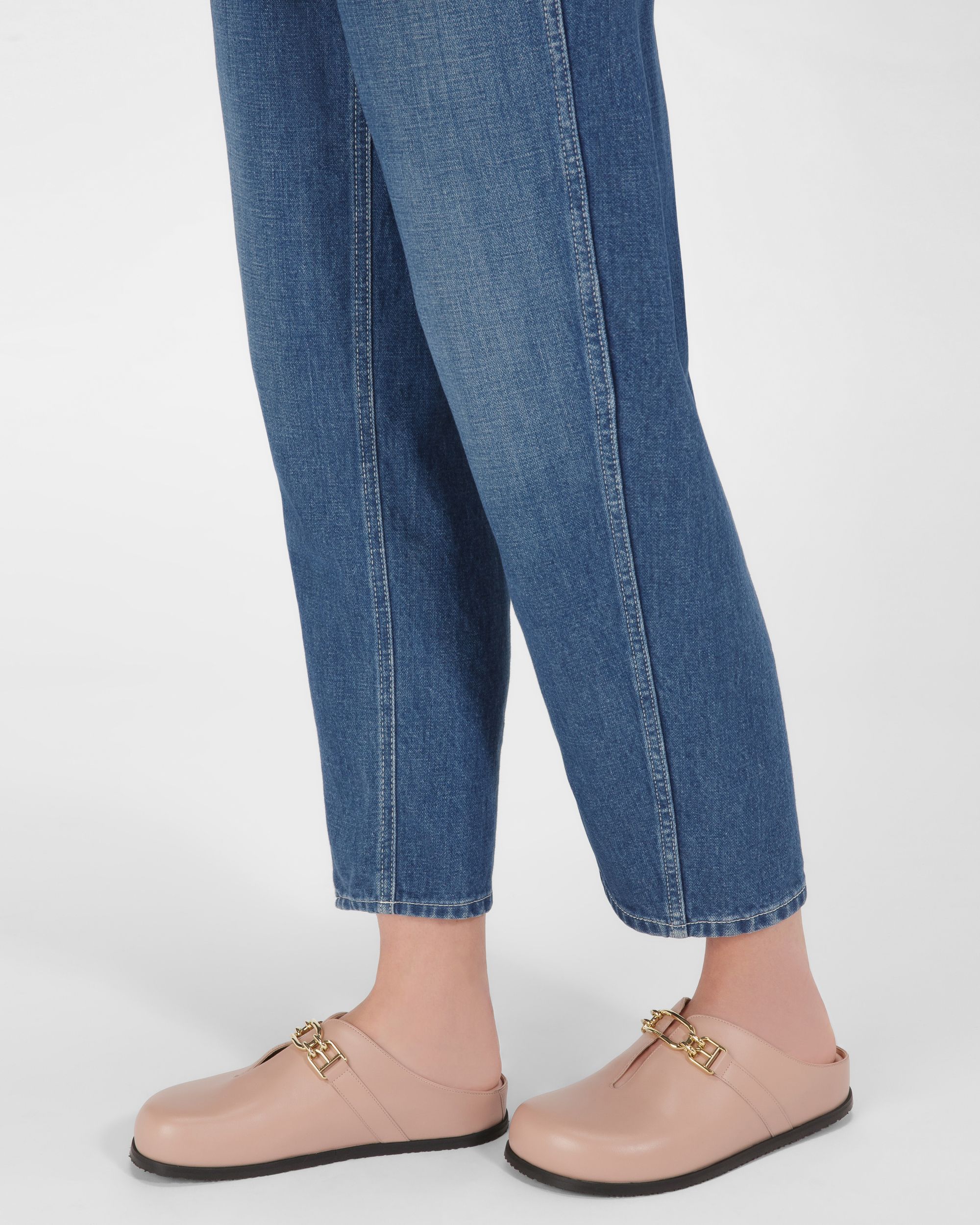 Francine Slipper Aus Rosafarbenem Leder - Damen - Bally - 07