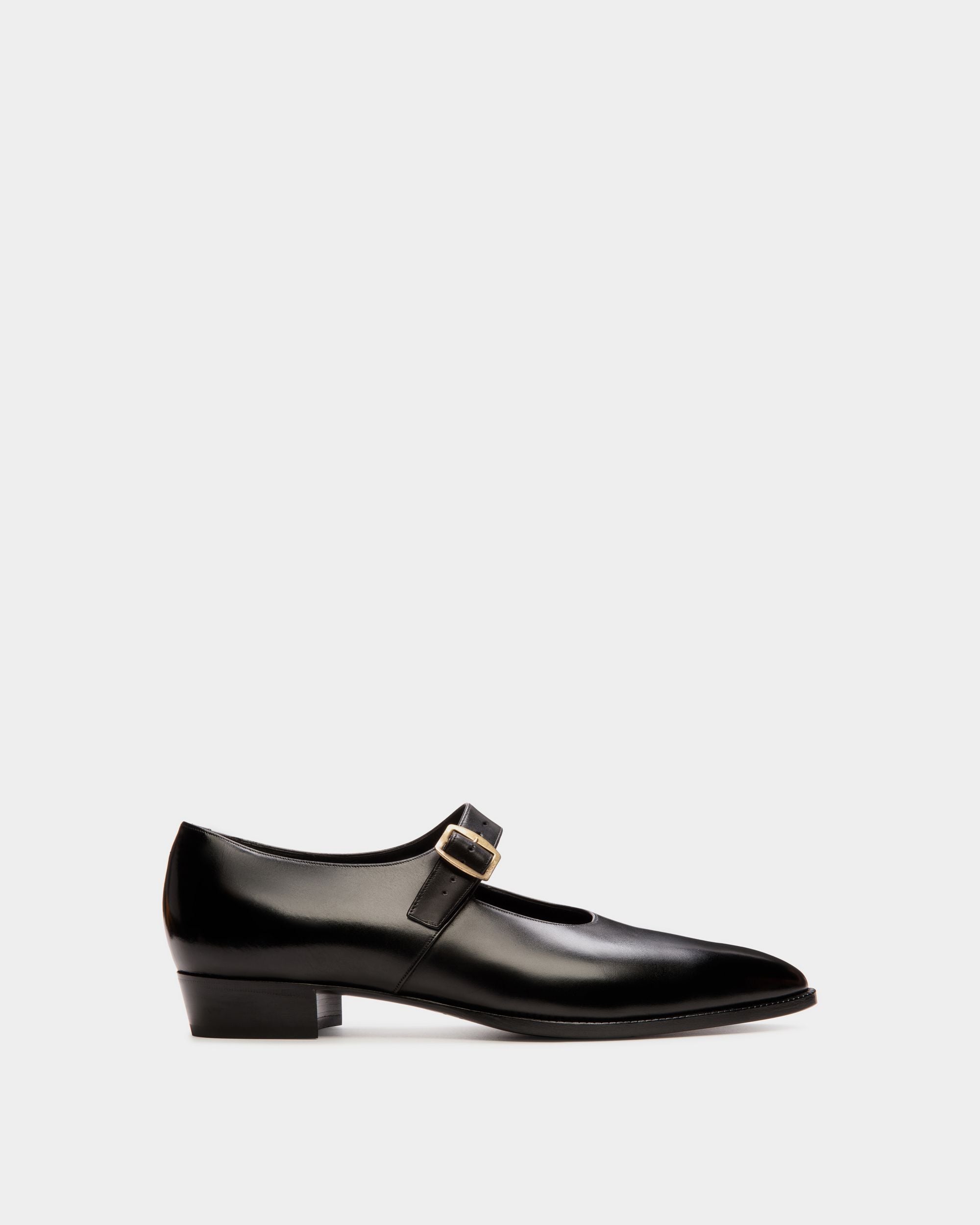 Glendale Mary Jane Aus Leder In Schwarz - Damen - Bally - 01