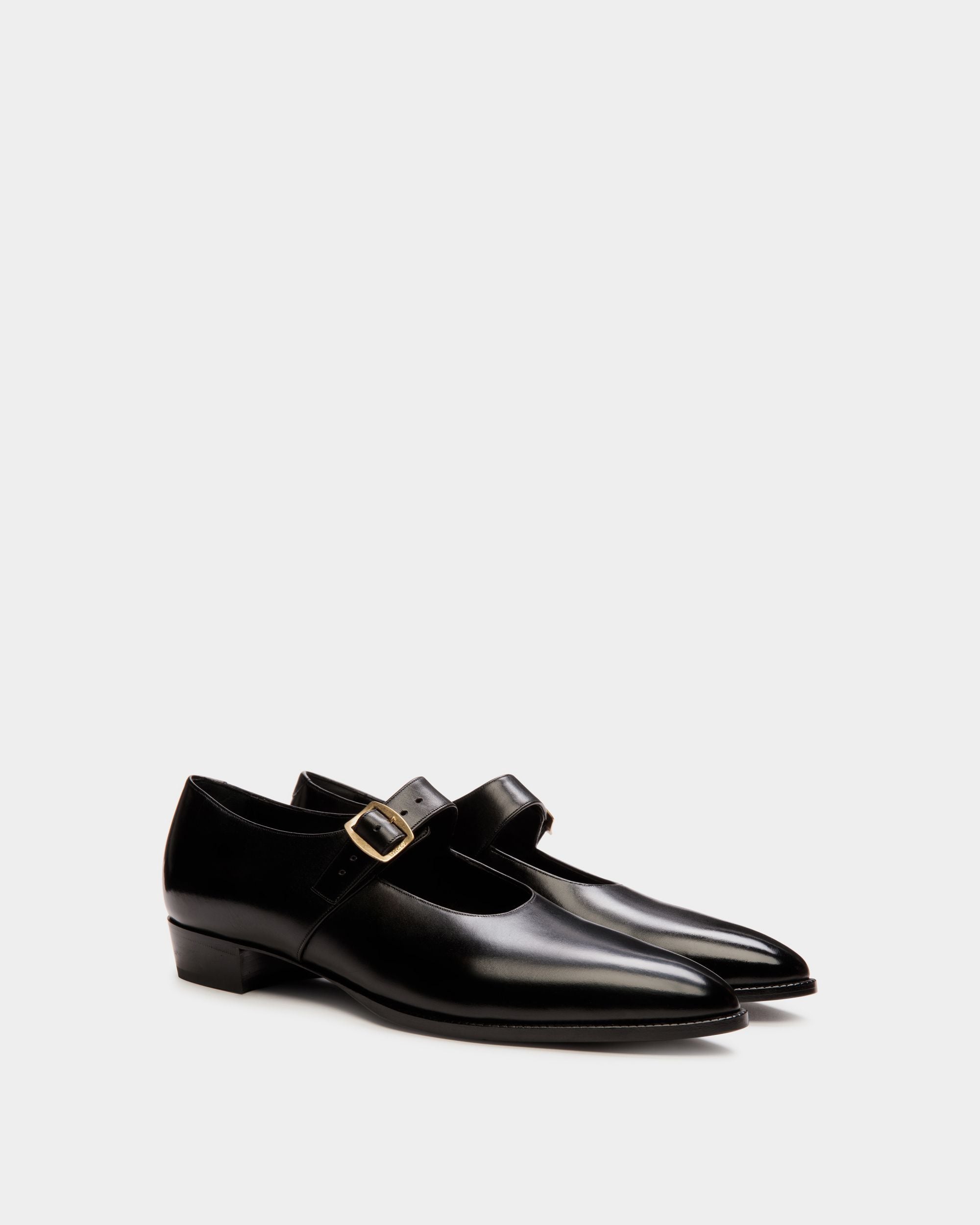 Glendale Mary Jane Aus Leder In Schwarz - Damen - Bally - 03