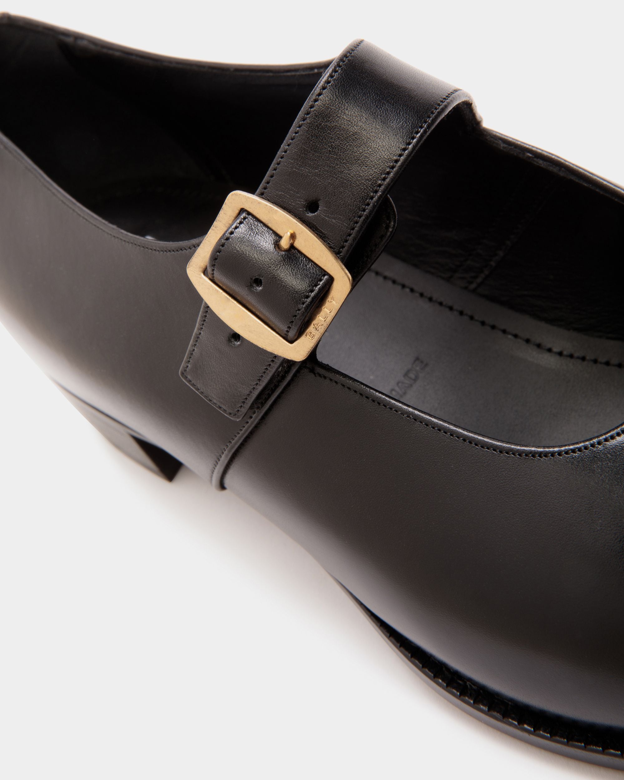 Glendale Mary Jane Aus Leder In Schwarz - Damen - Bally - 05