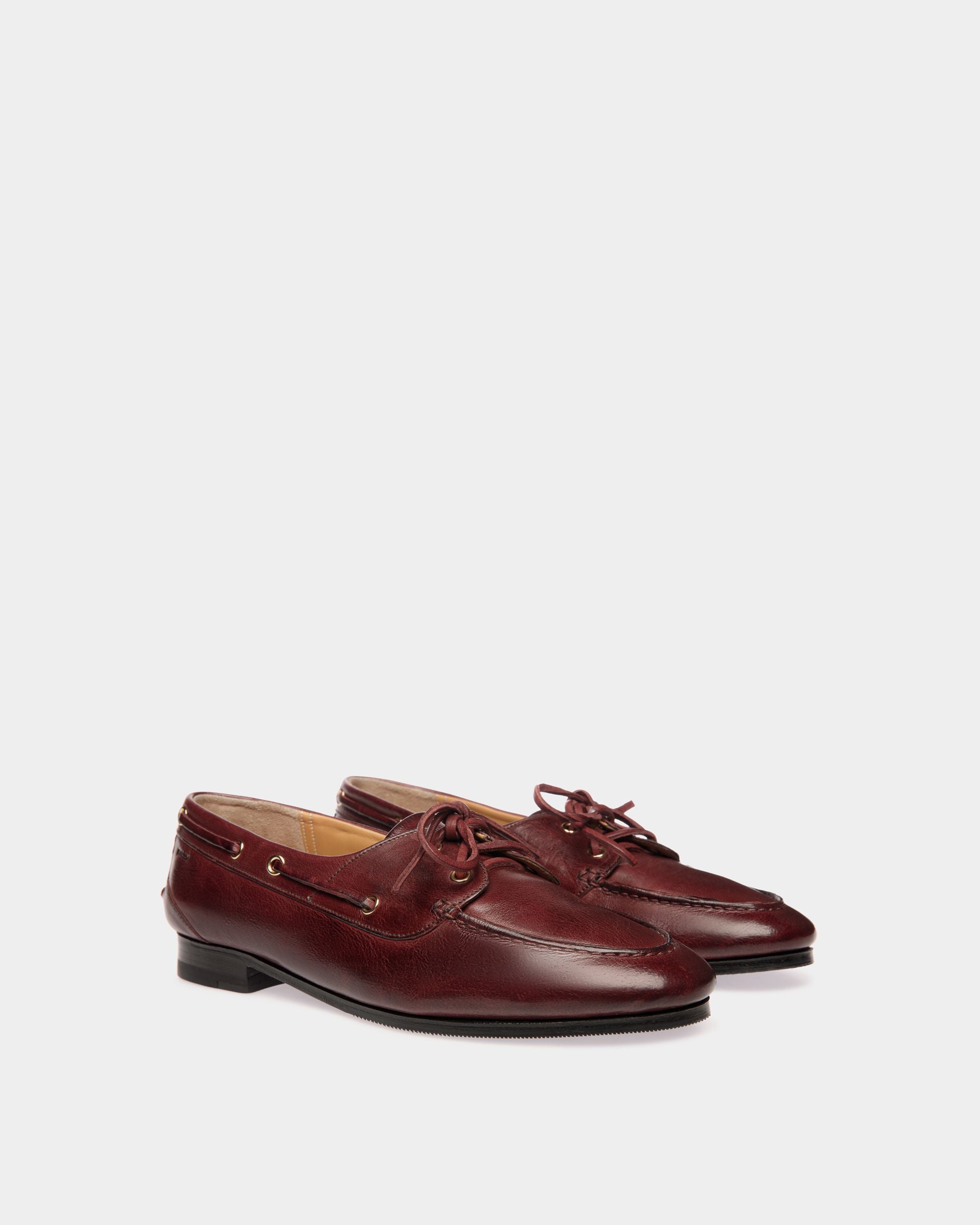 Plume Mokassin Aus Leder In Andorra - Damen - Bally - 02
