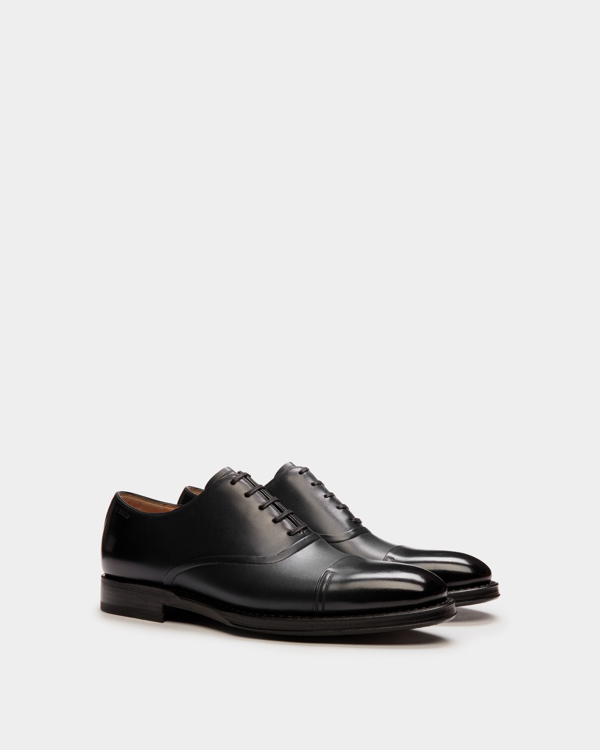 Scribe Un Oxford-Schuh Aus Leder In Schwarz - Damen - Bally - 02