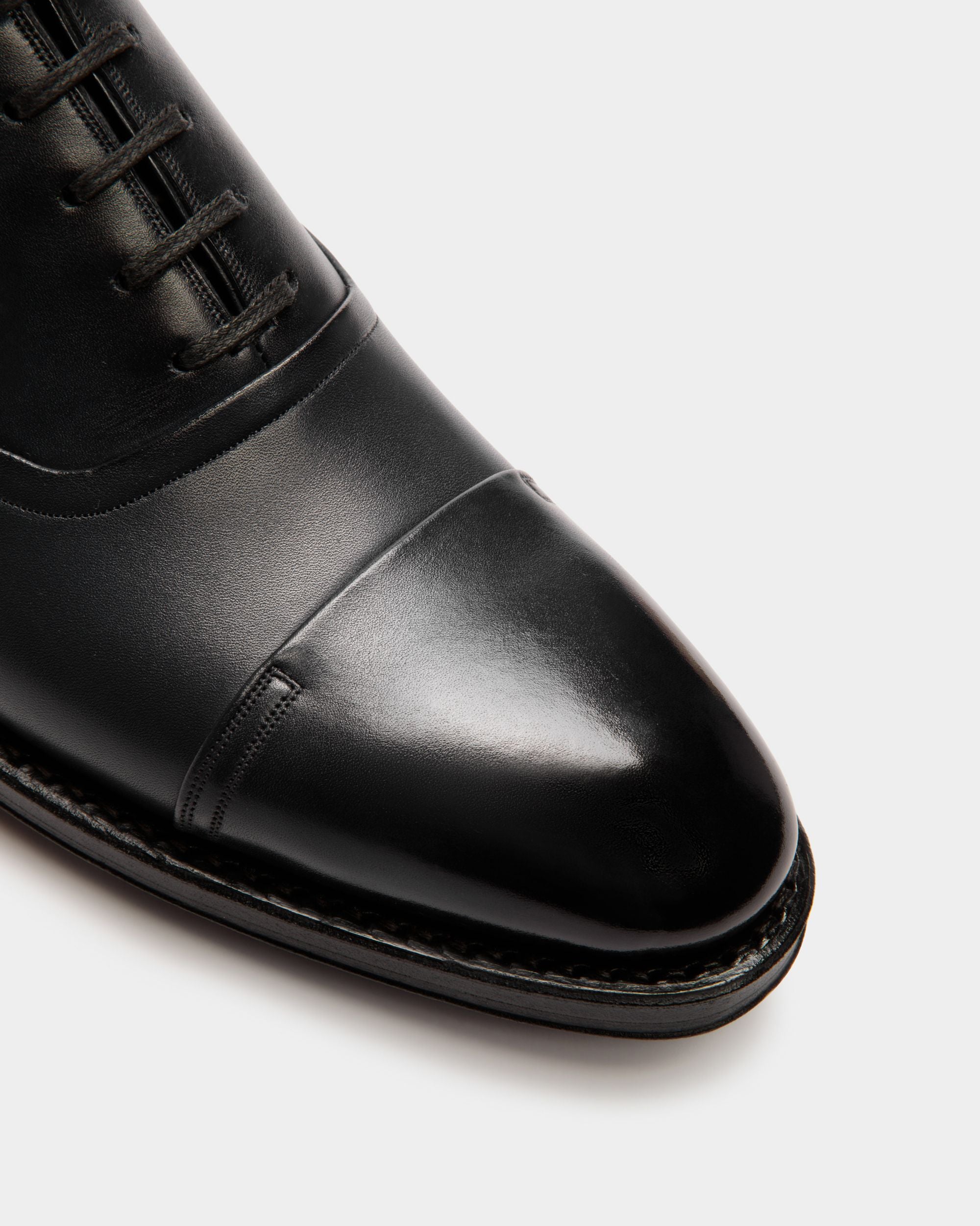 Scribe Un Oxford-Schuh Aus Leder In Schwarz - Damen - Bally - 04
