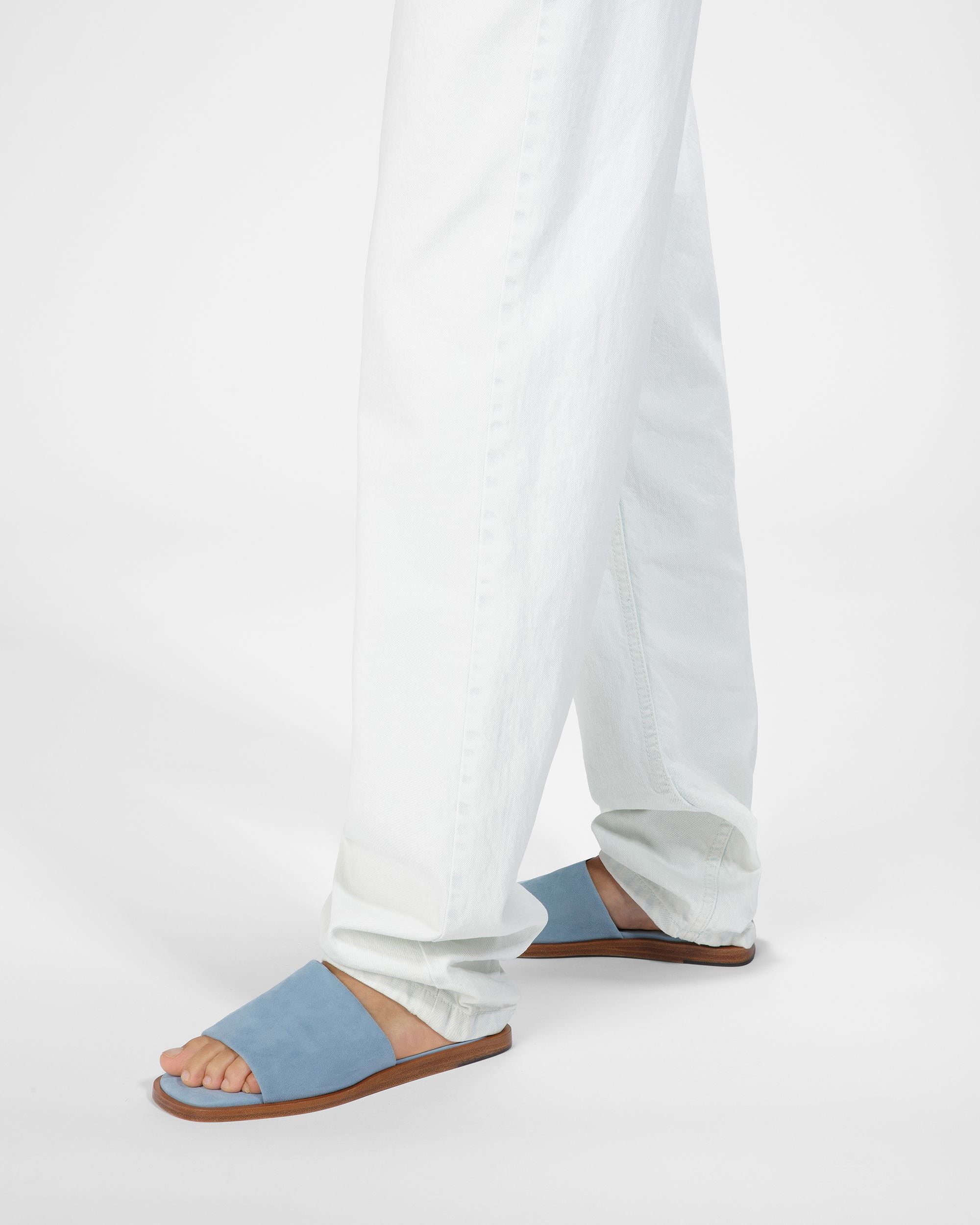 Sabian Ledersandalen In Hellblau - Damen - Bally - 07