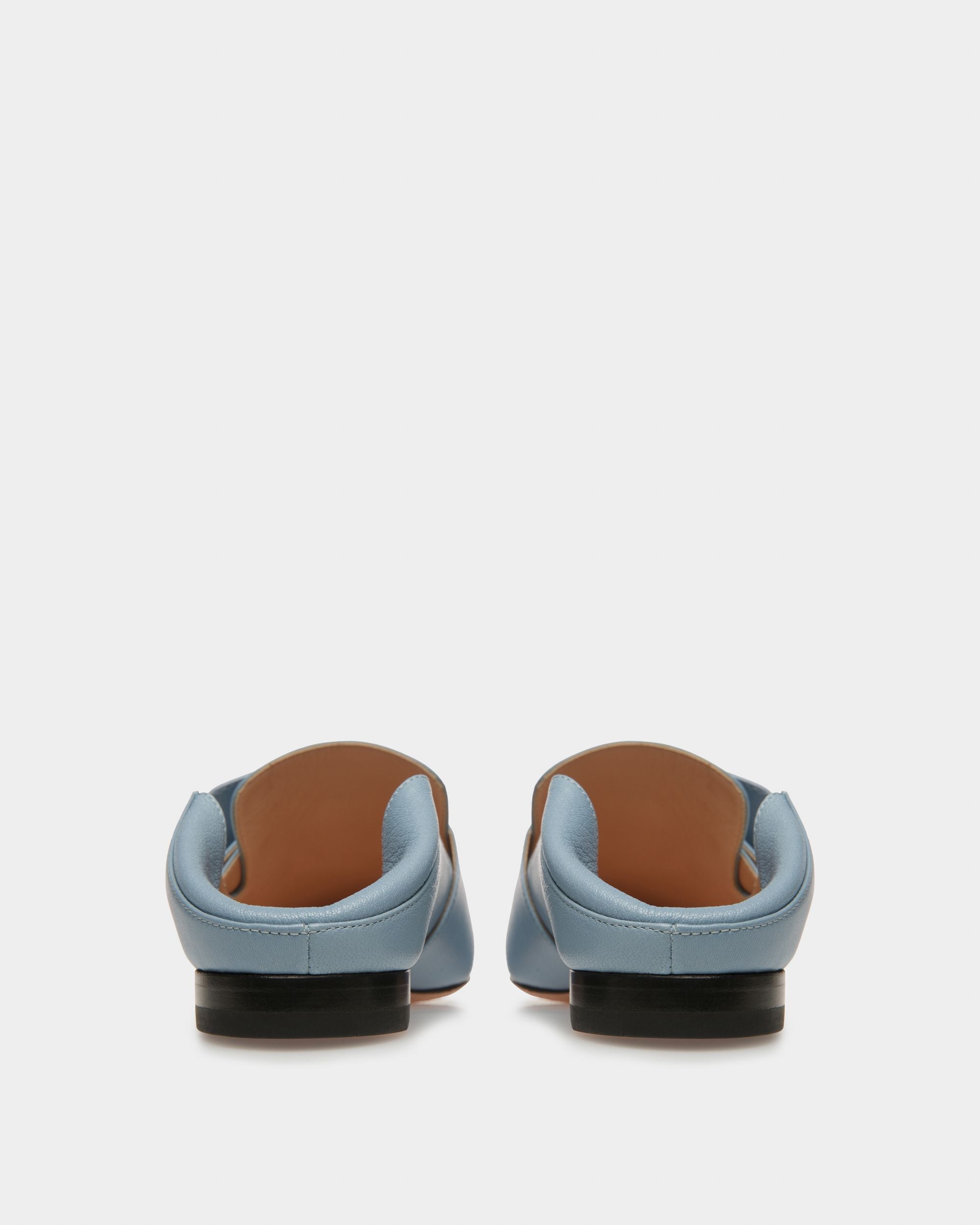 Janelle Leder-Loafer In Hellblau - Damen - Bally - 06