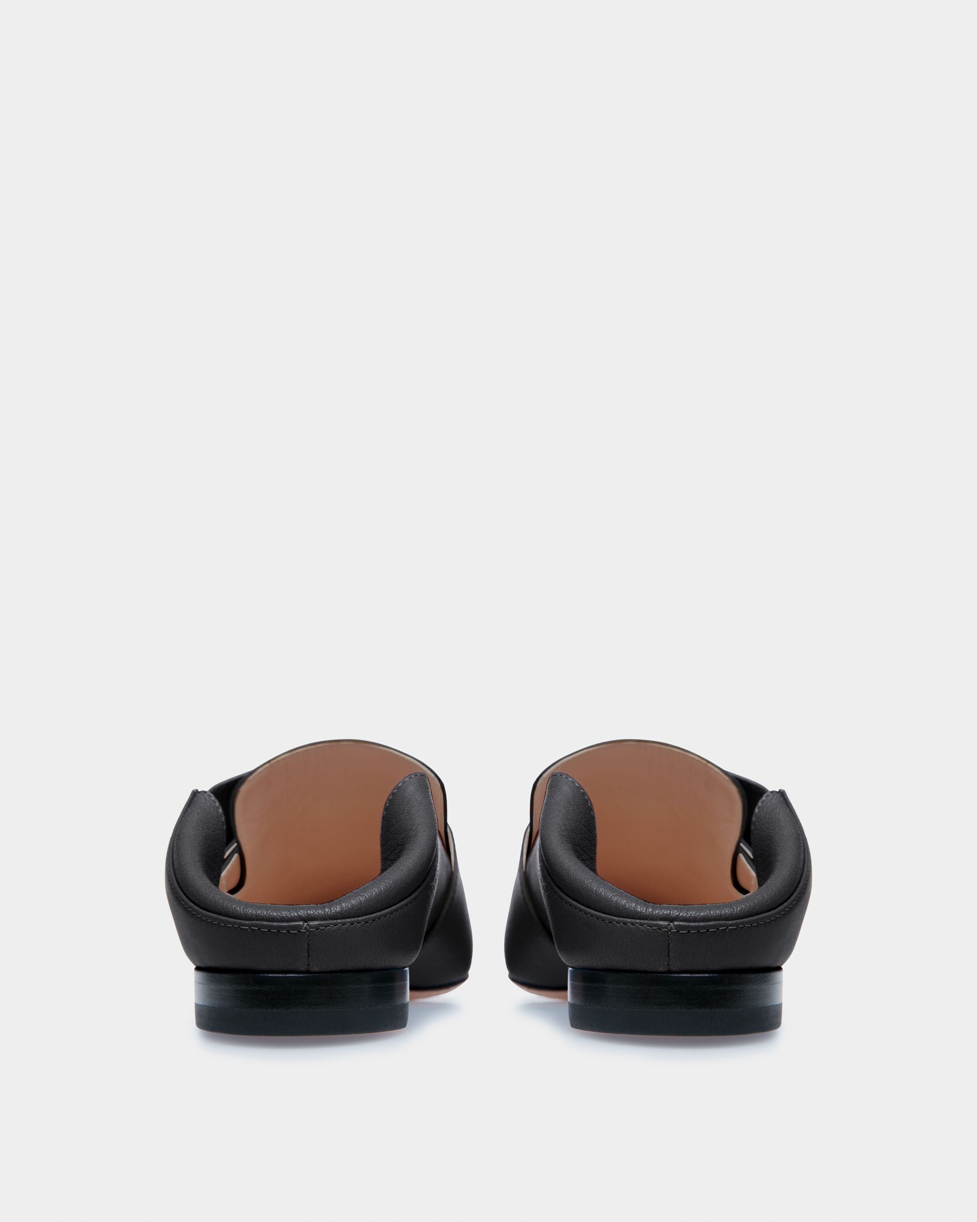 Ballerinas Bell Du Jour Aus Schwarzem, Genarbtem Leder - Damen - Bally - 06