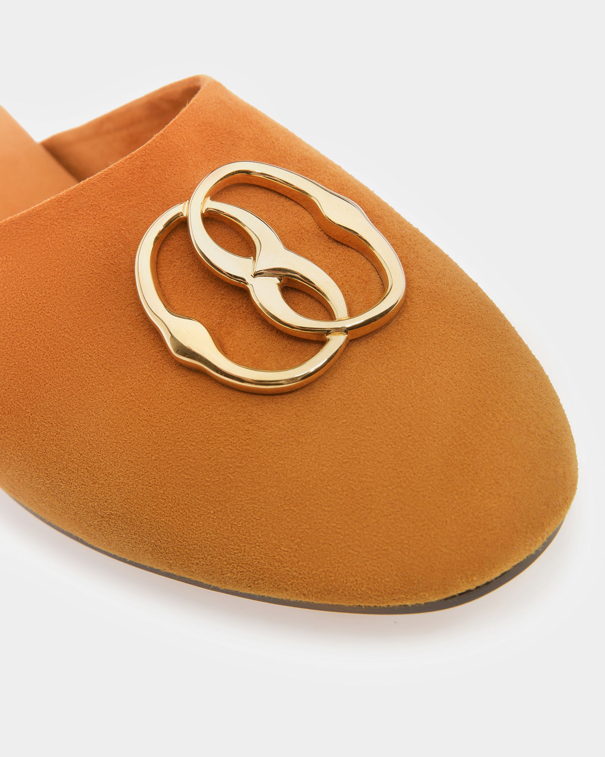 Emblem Slipper Aus Veloursleder - Damen - Bally - 05