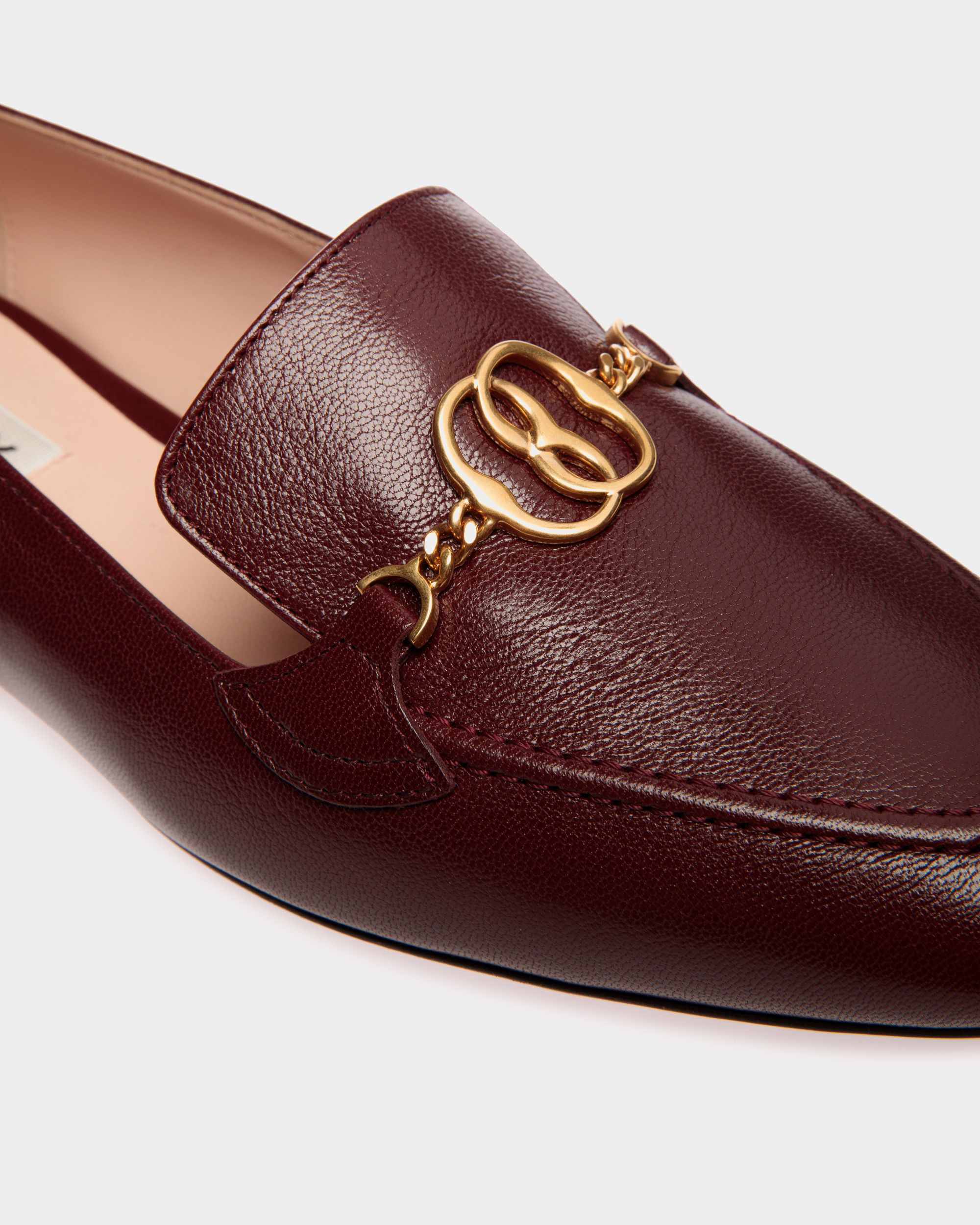Daily Emblem Loafer Aus Leder In Andorra - Damen - Bally - 05